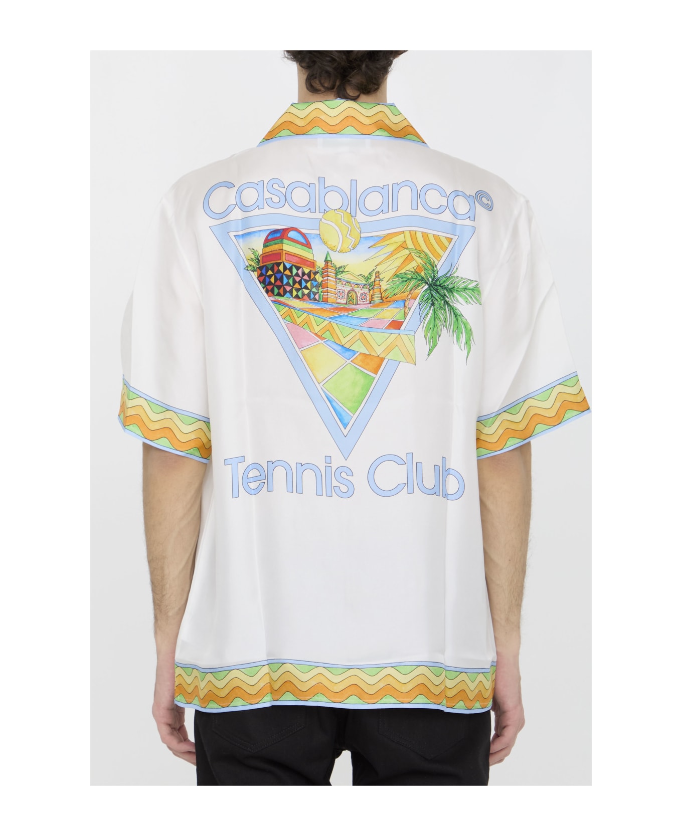 Casablanca Afro Cubism Tennis Club Shirt - WHITE シャツ