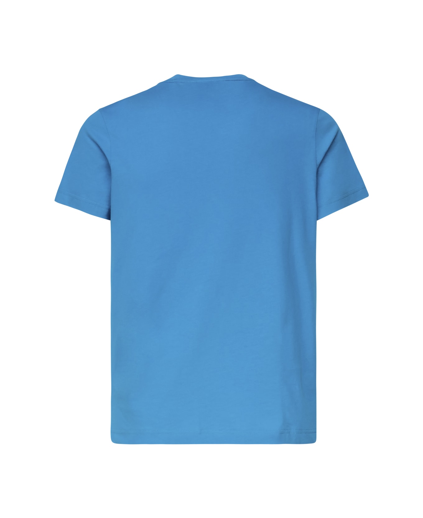 K-Way T-shirt Logo In Cotton - Turquoise