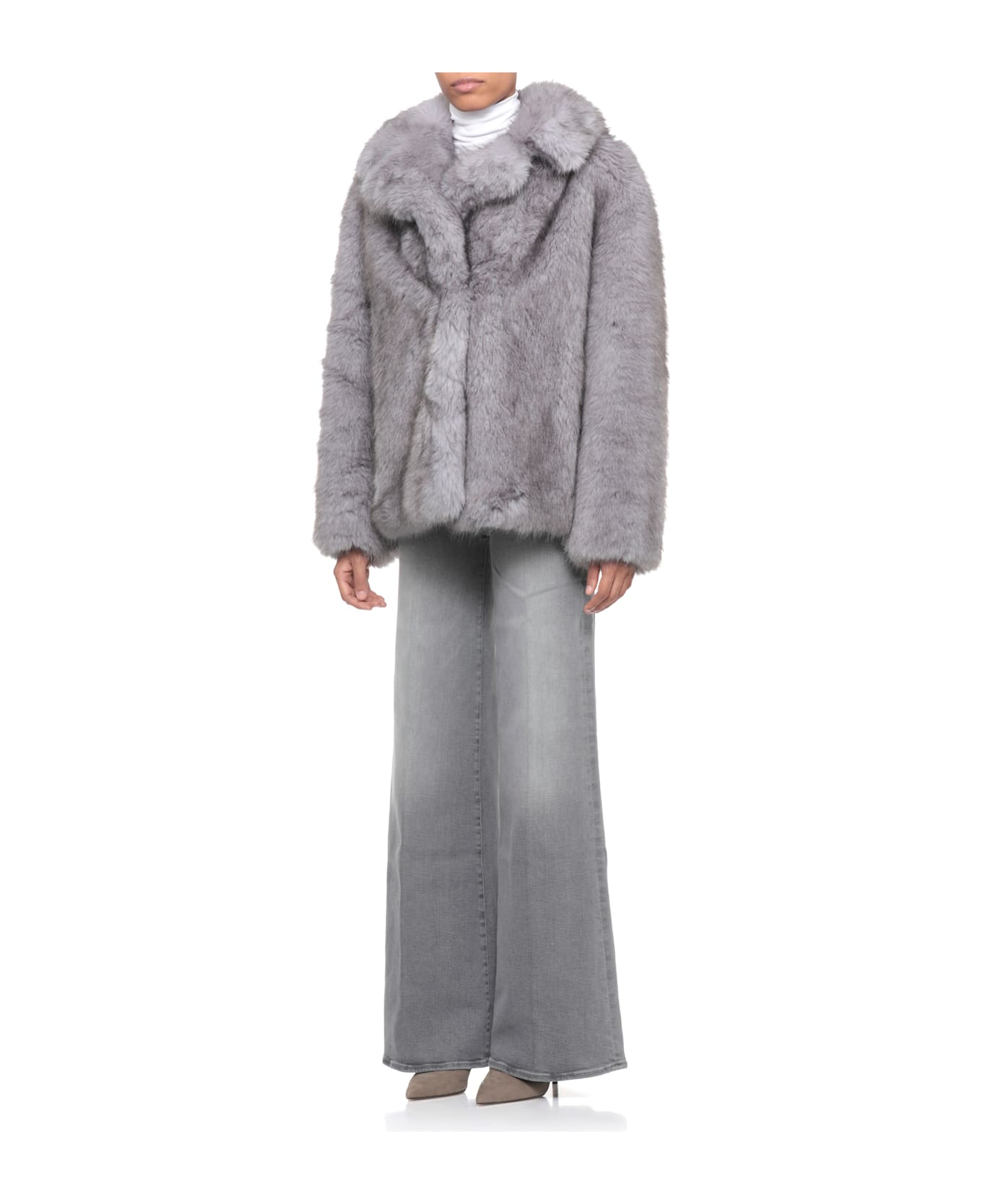 STAND STUDIO Valentina Jacket - PIGEON GREY