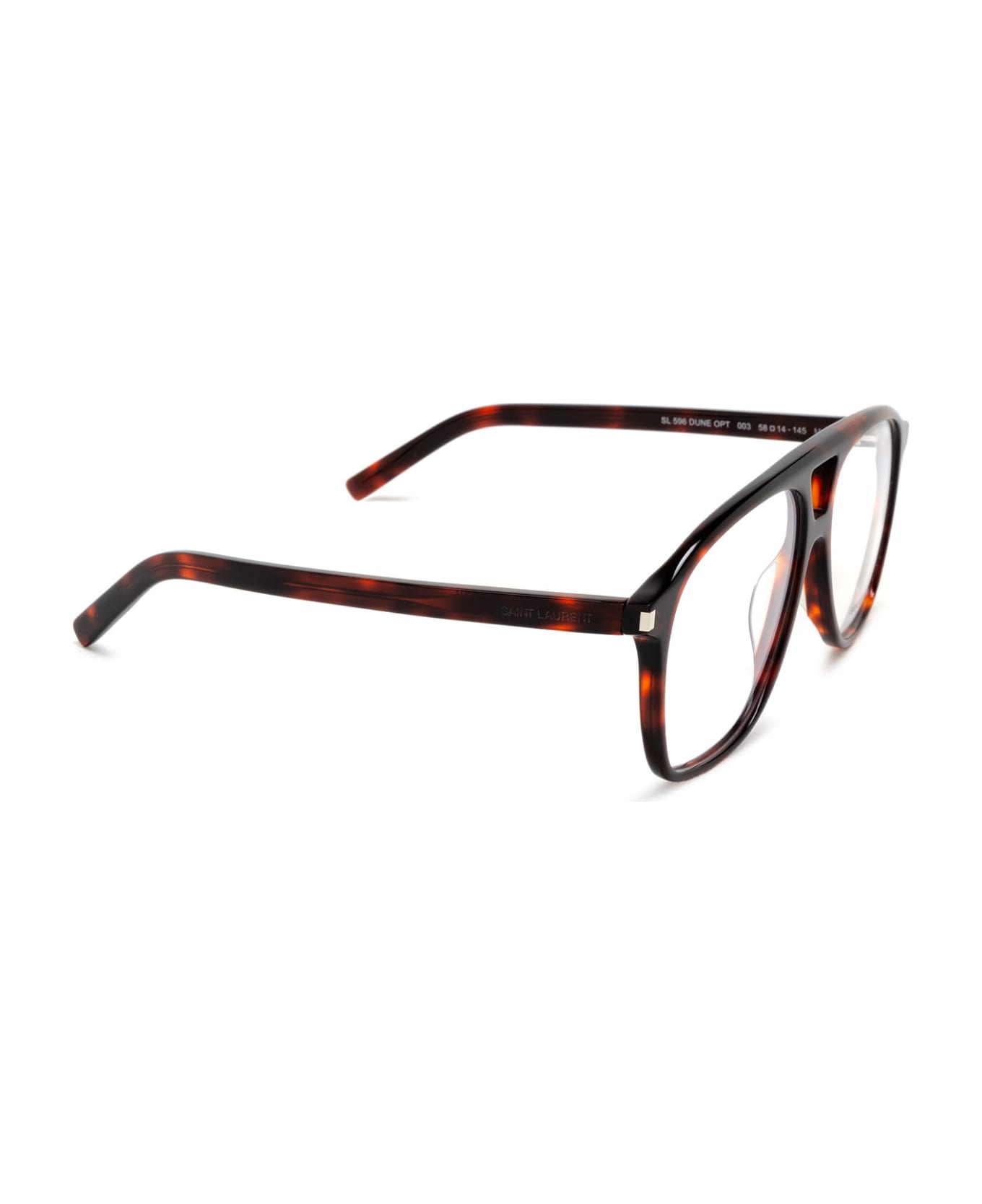 Saint Laurent Eyewear Sl 596 Opt Havana Glasses - Havana アイウェア