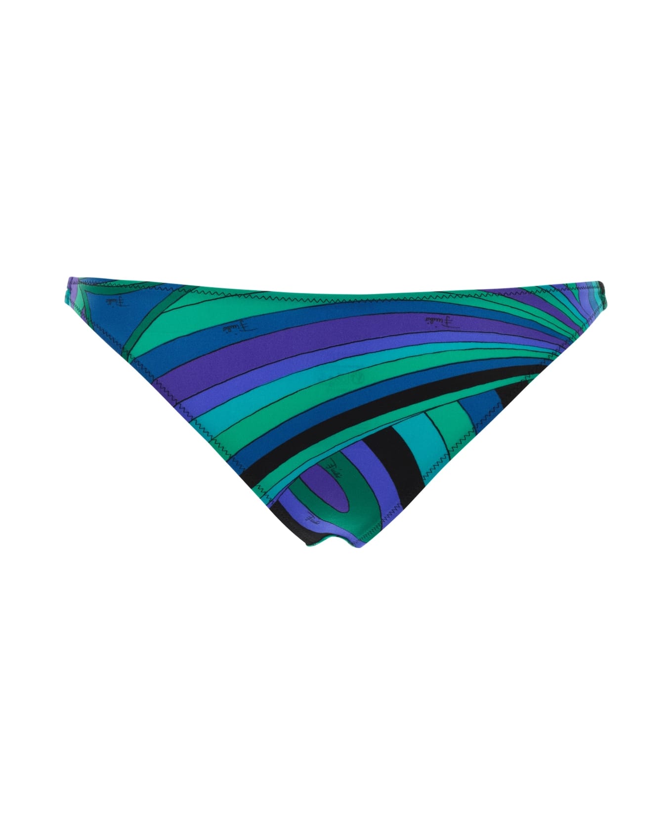 Pucci Bottom - Lycra - SMERALDO