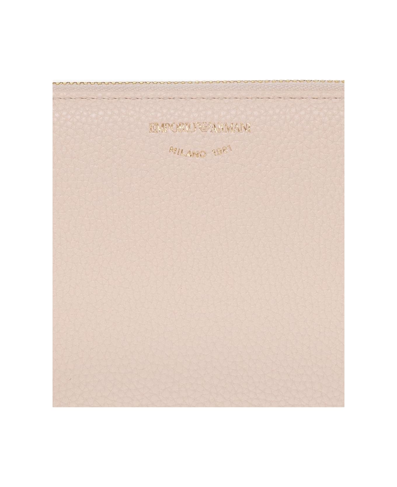 Emporio Armani Wallet With Logo - Nudo 財布