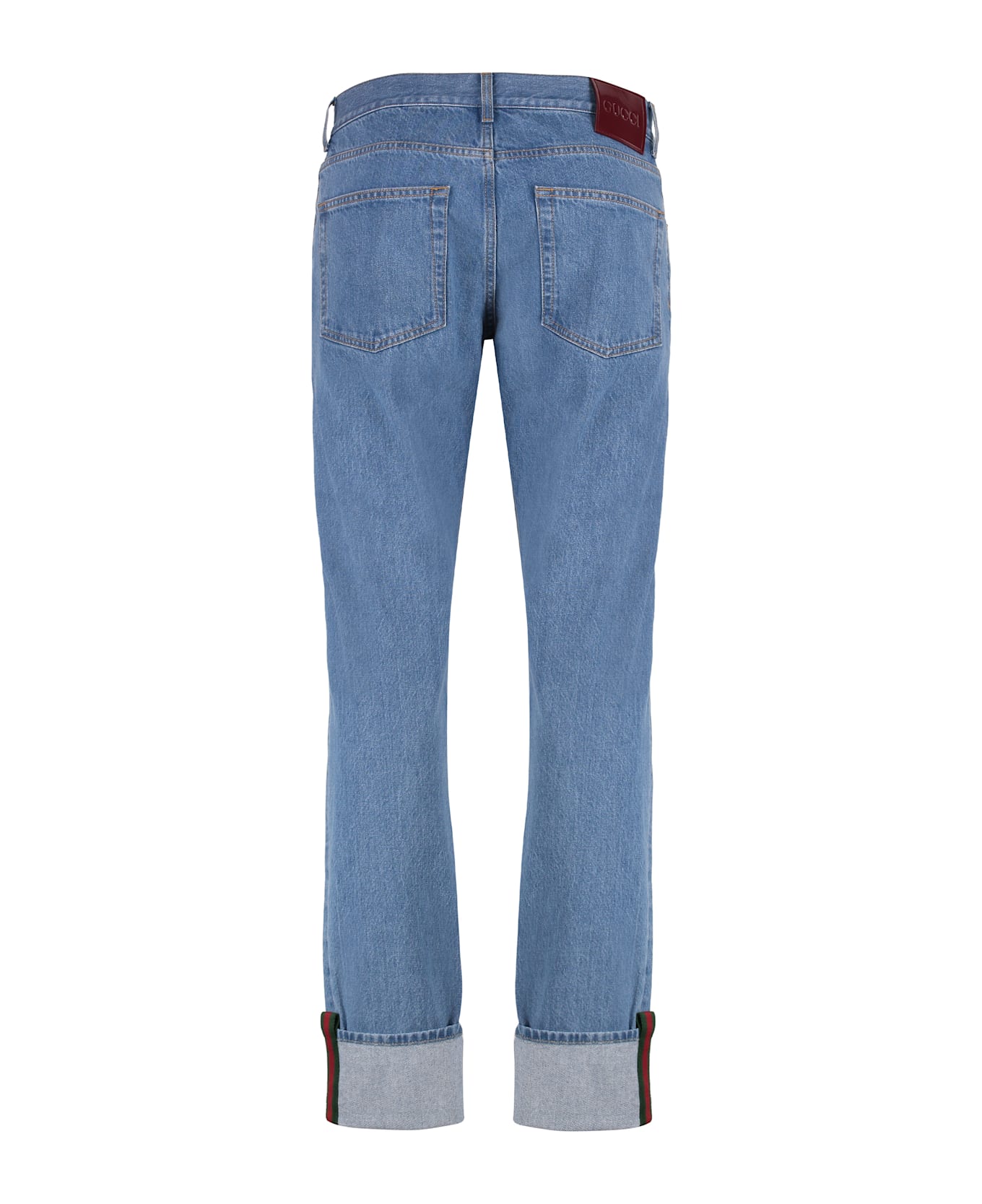 Gucci 5-pocket Straight-leg Jeans - Denim