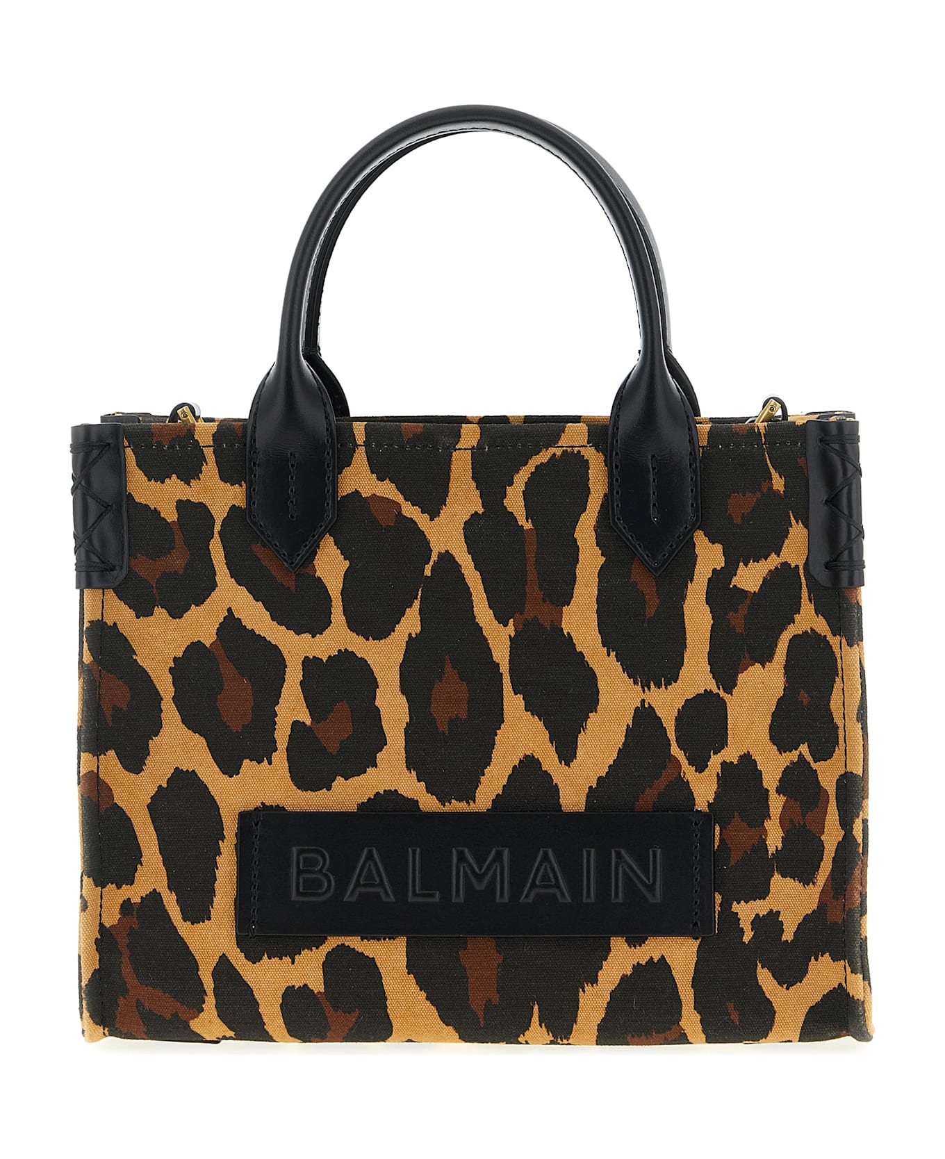 Balmain Small 
b-army
 Shopping Bag - Brown