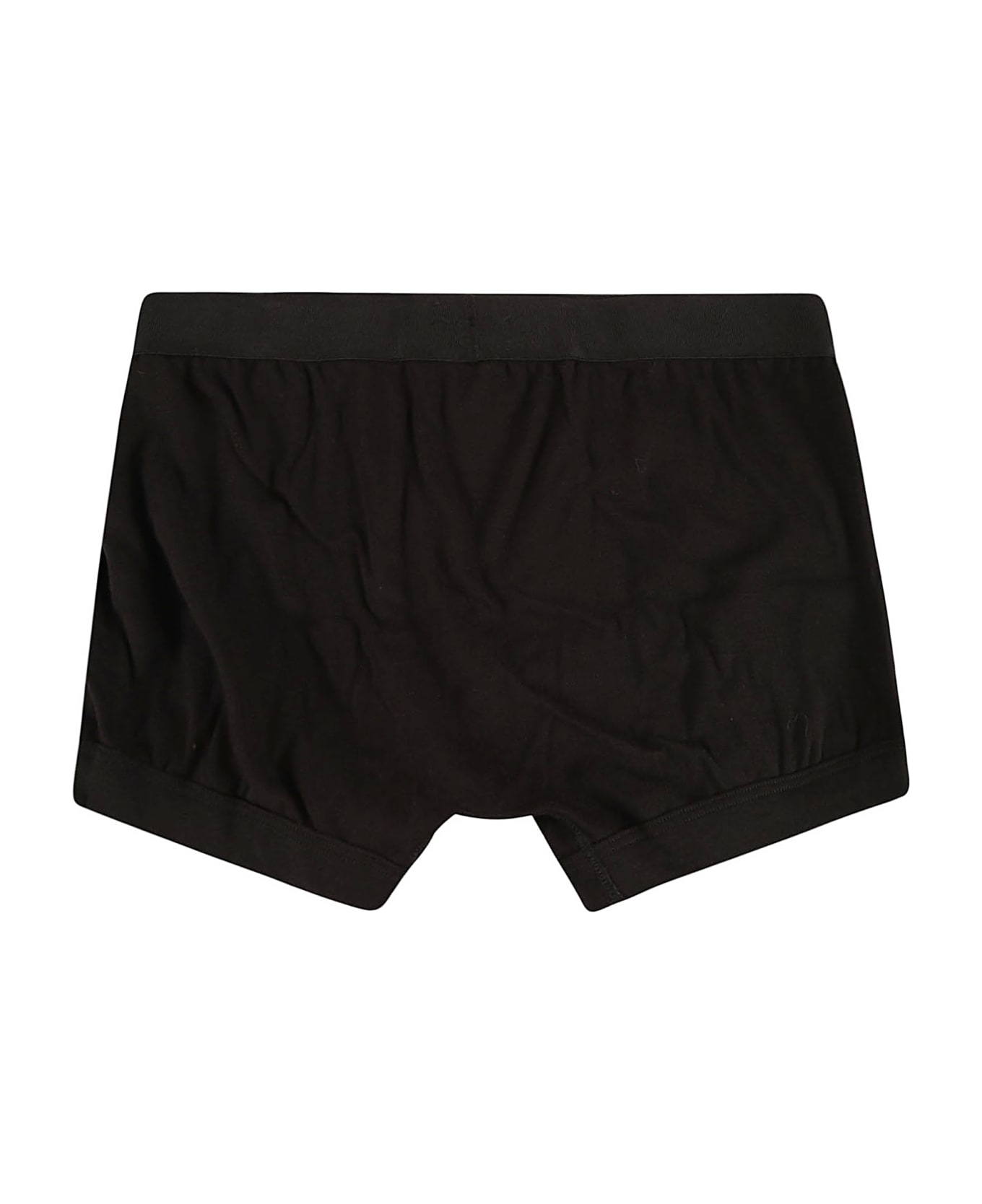 Tom Ford Logo Waist Plain Boxer Shorts - Black ショーツ