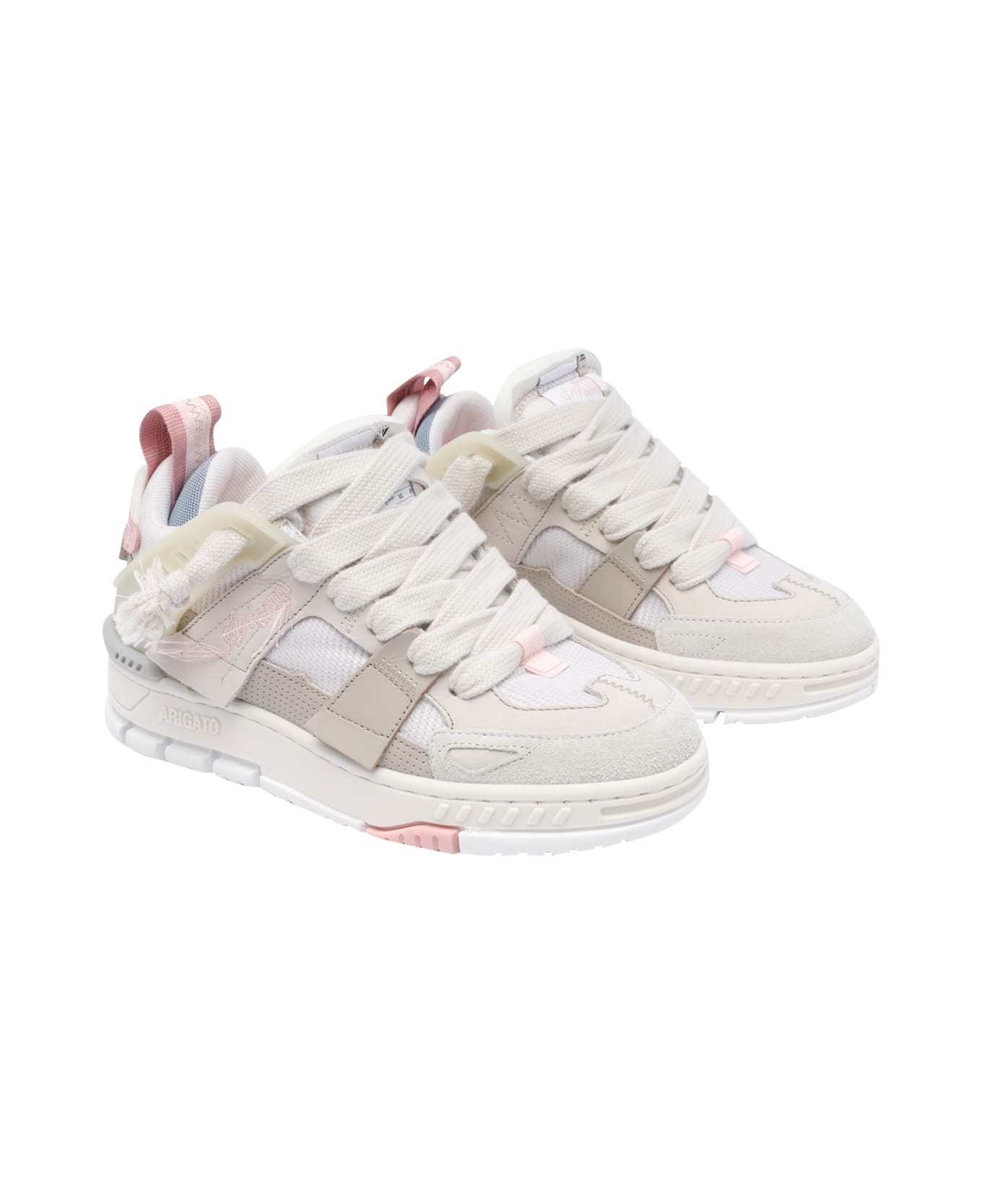 Axel Arigato Area Patchwork Sneakers - BEIGE