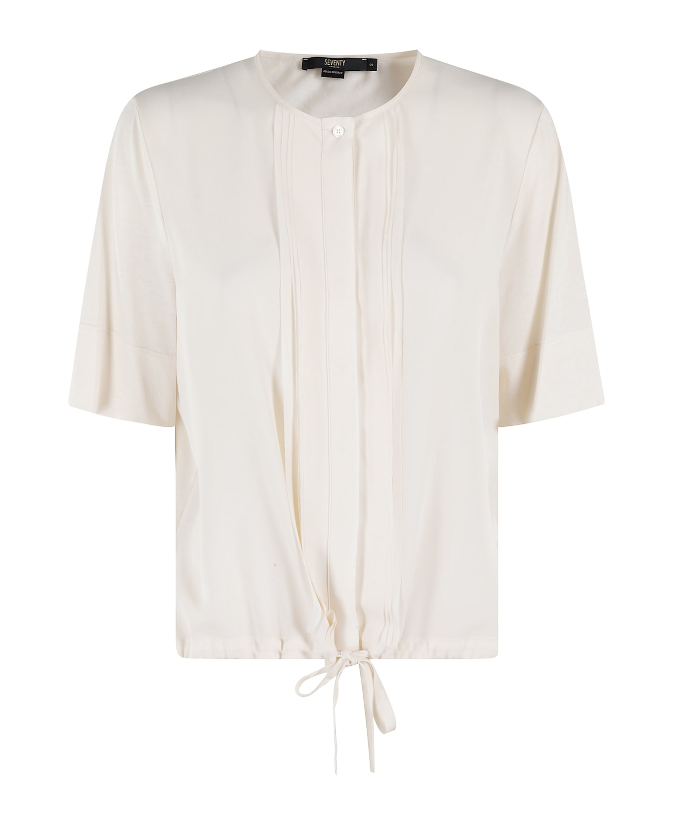 Seventy Camicia Con Rousce - Panna