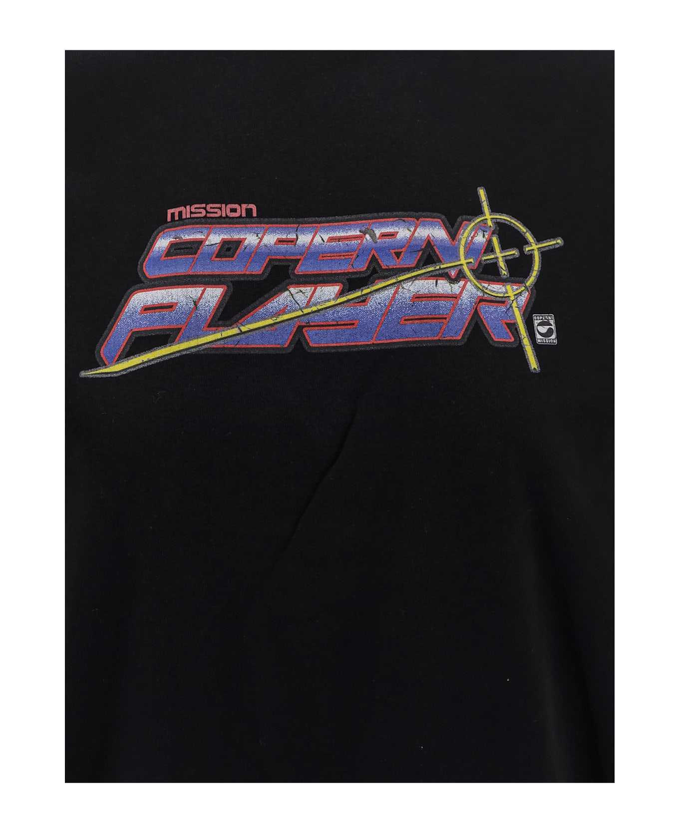 Coperni Cotton T-shirt - Blackmulti