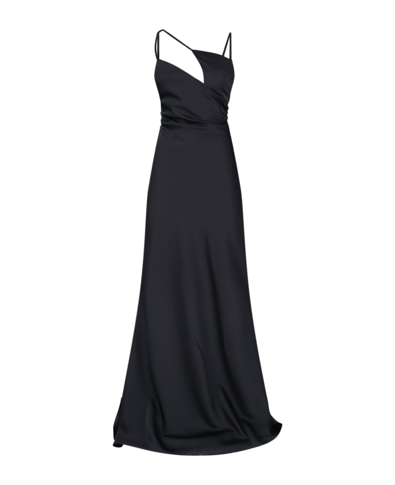 The Attico 'melva' Maxi Dress - BLACK