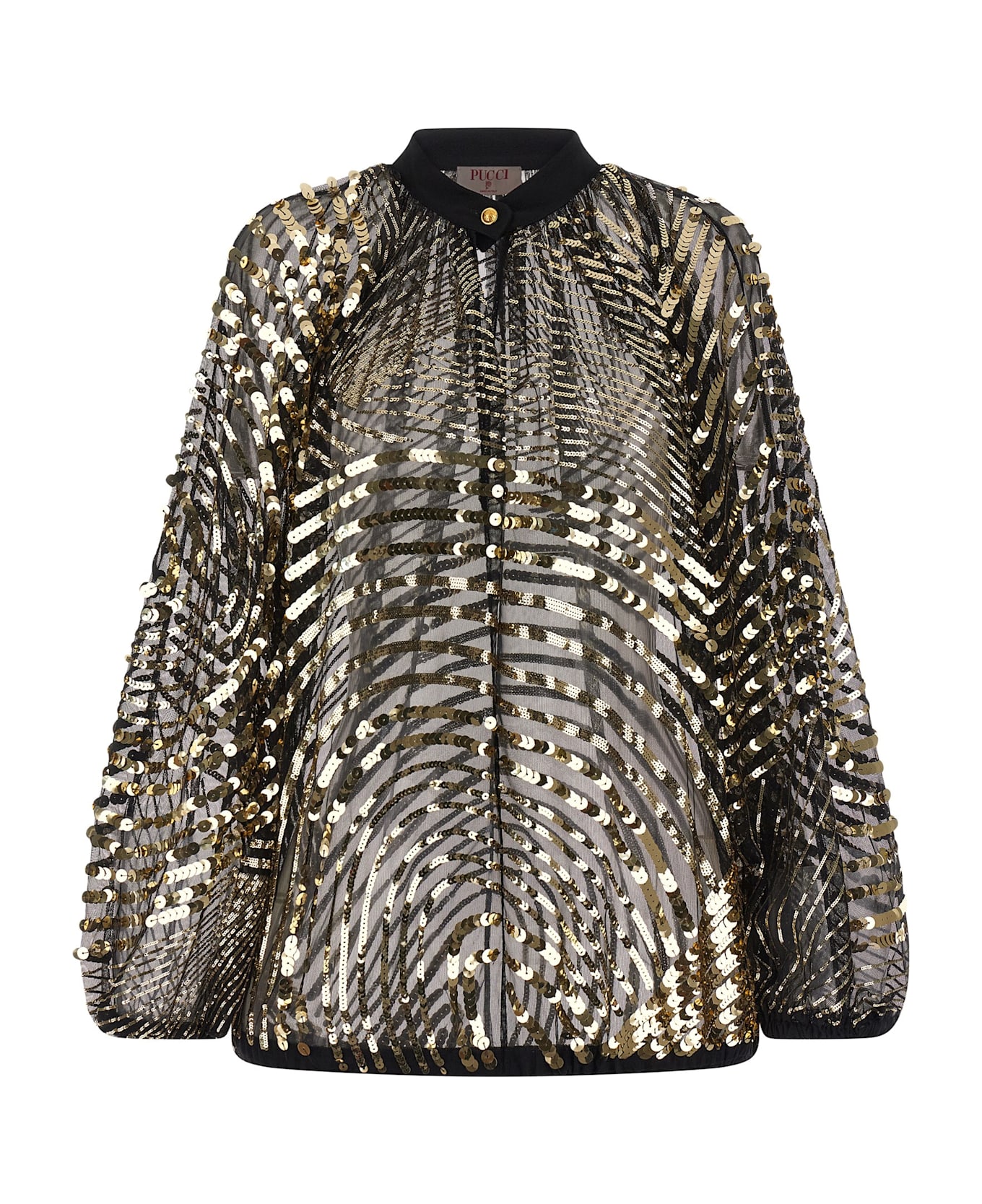 Pucci 'iride' Blouse - NERO