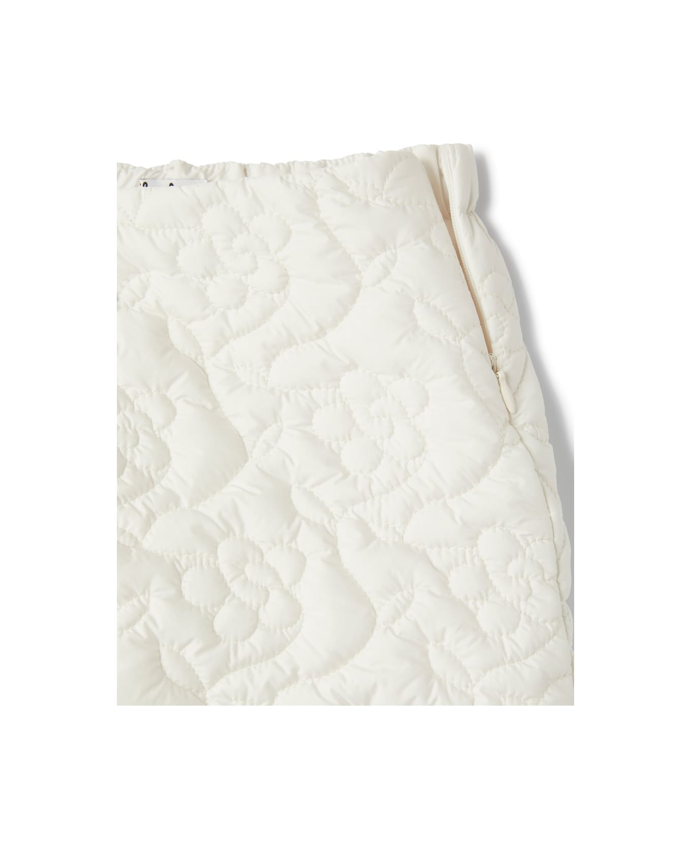 Il Gufo Quilted Skirt - WHITE