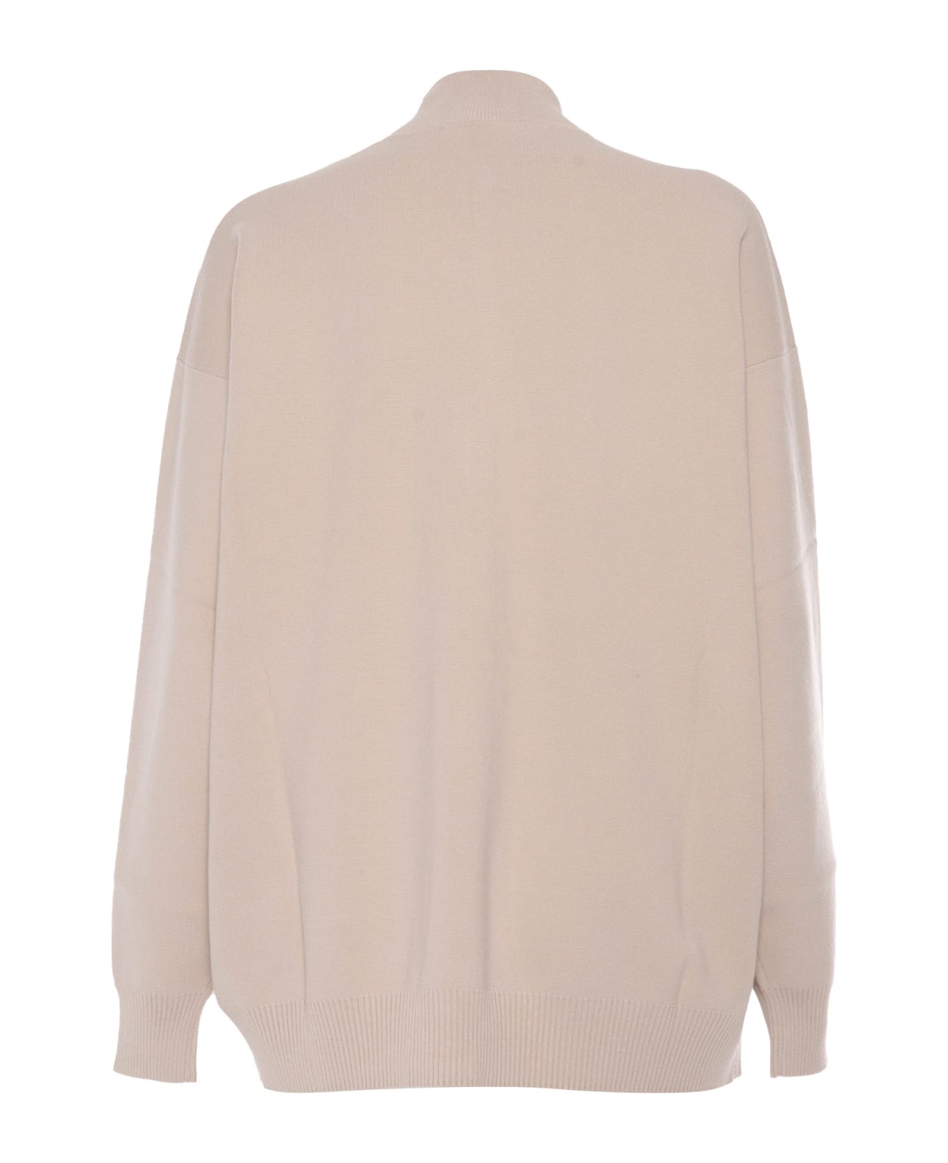 Max Mara Studio Teorema Beige Coat - BEIGE