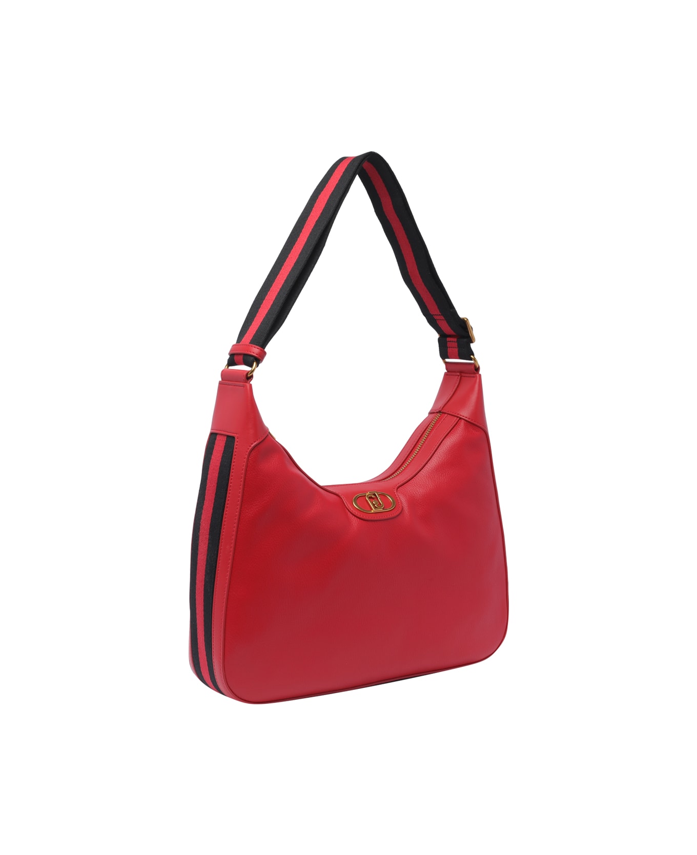 Liu-Jo Logo Shoulder Bag - Red トートバッグ