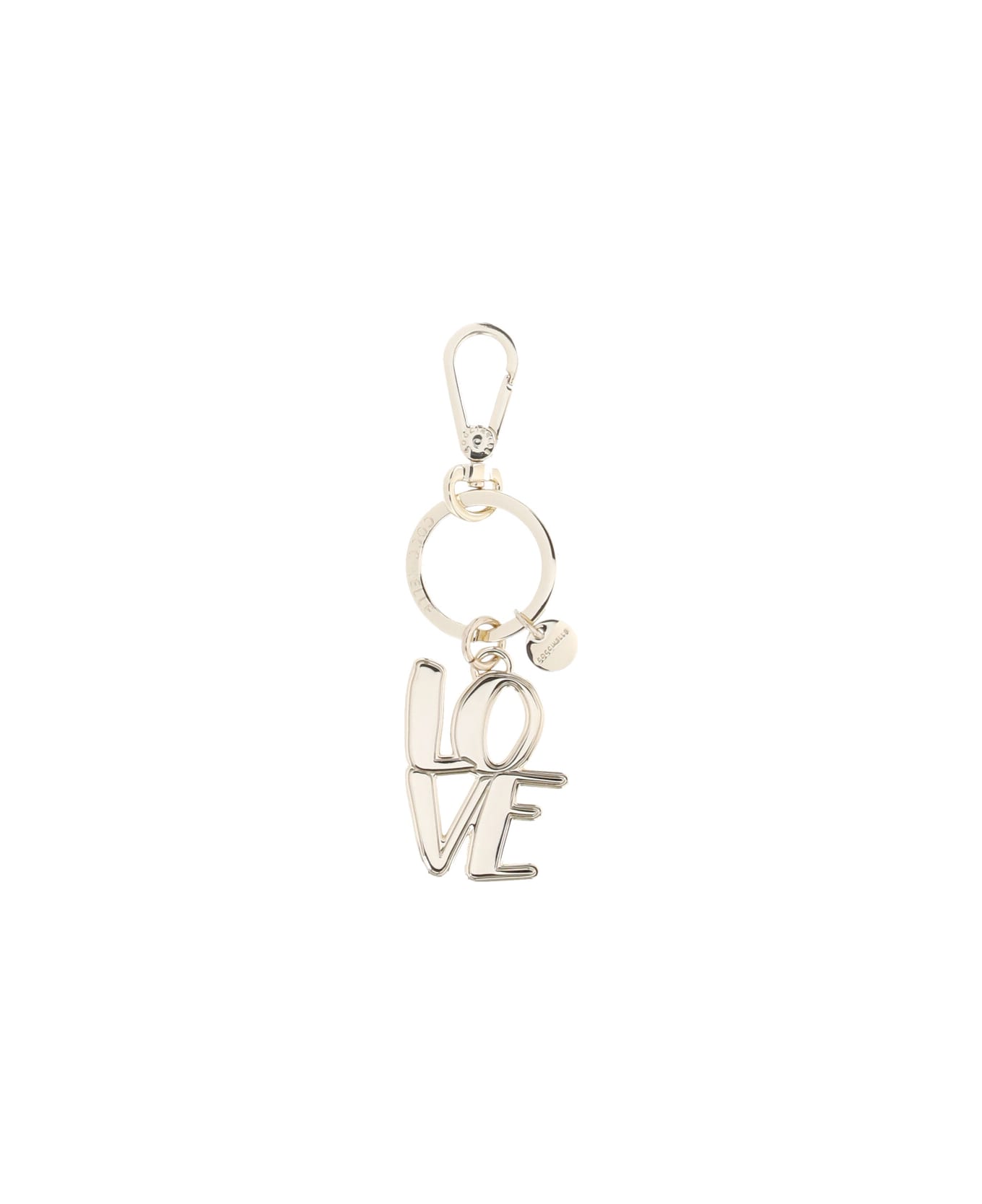 Coccinelle Metal Keychain - Golden