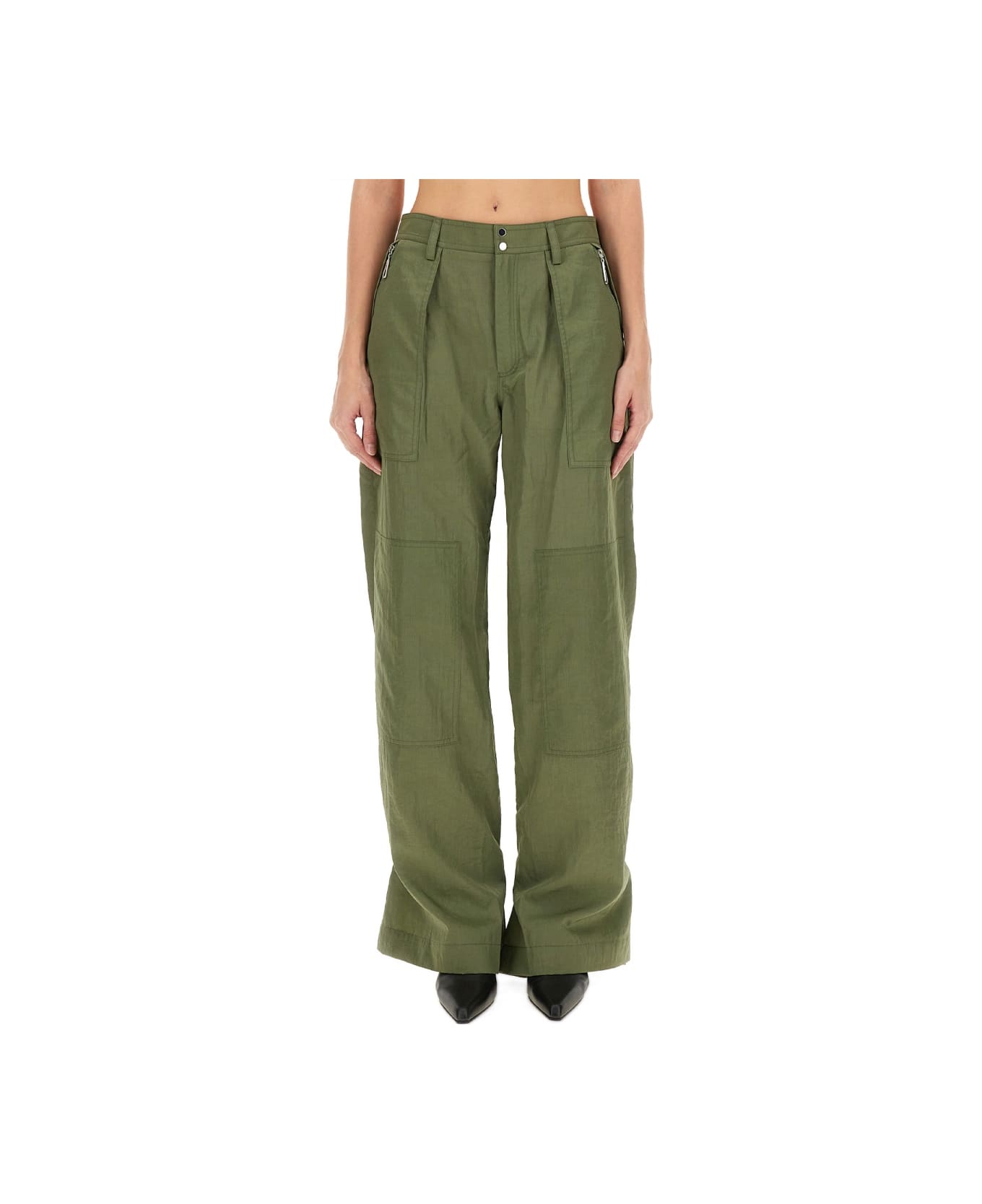 Paco Rabanne Cargo Pants - GREEN