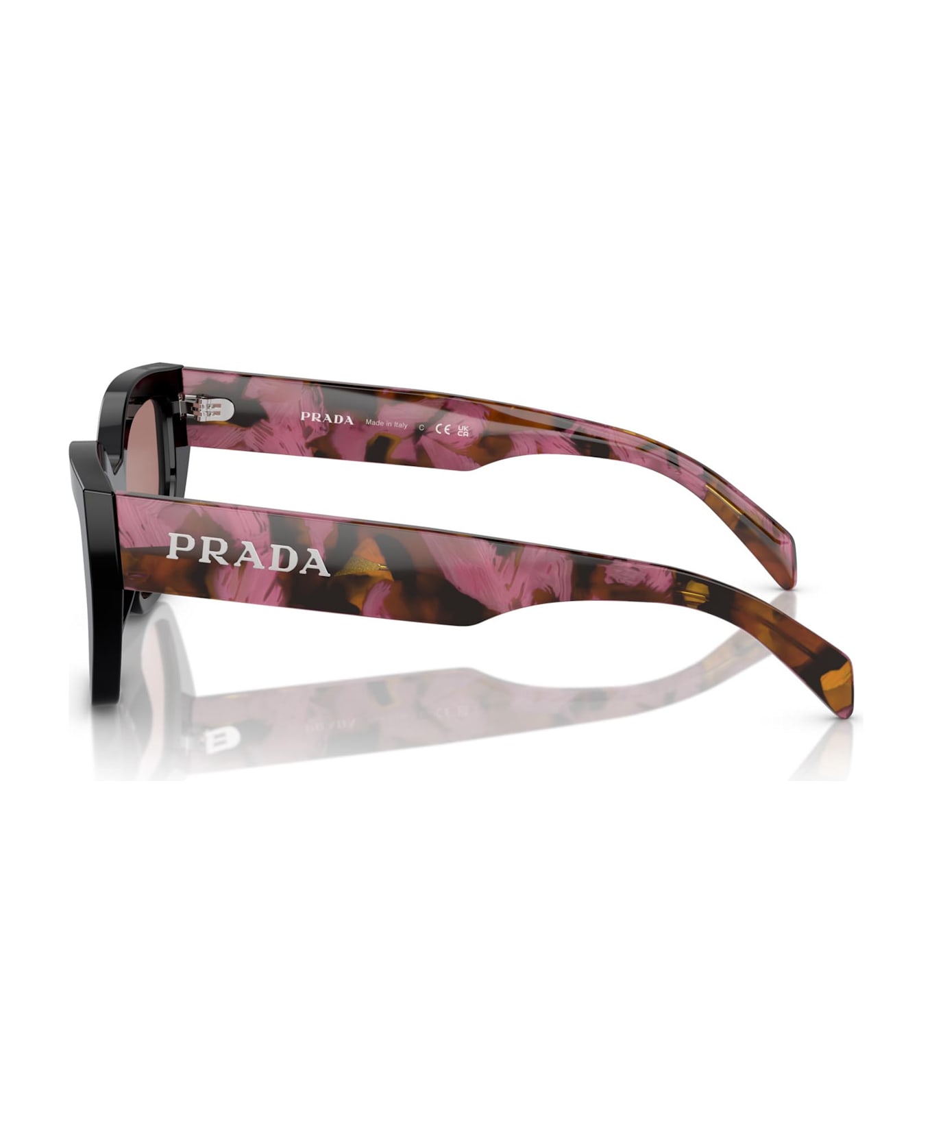 Prada Eyewear Sunglasses - Nero/Marrone