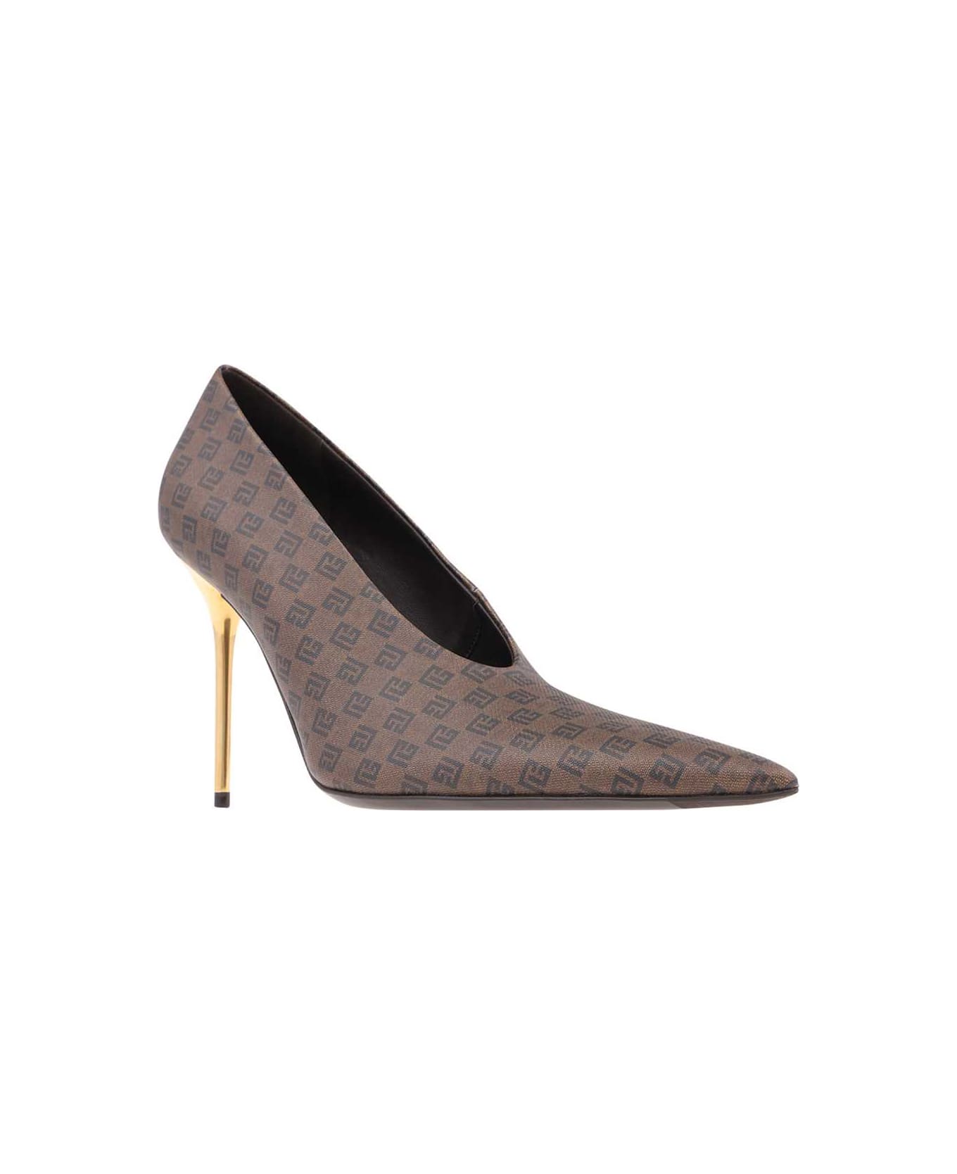 Balmain Pointy-toe Pumps - brown ハイヒール