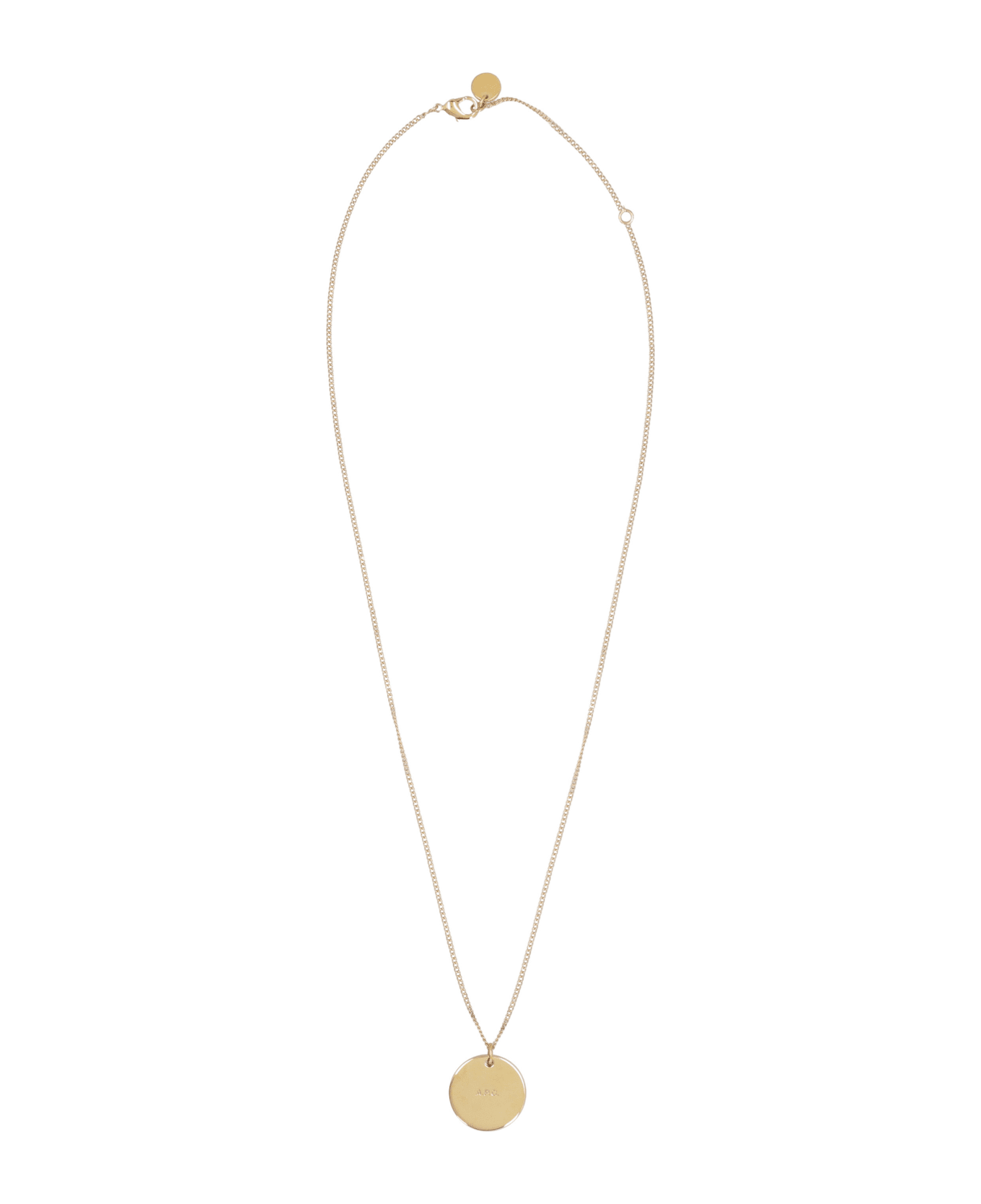 A.P.C. Eloi Necklace With Pendant - Gold ネックレス