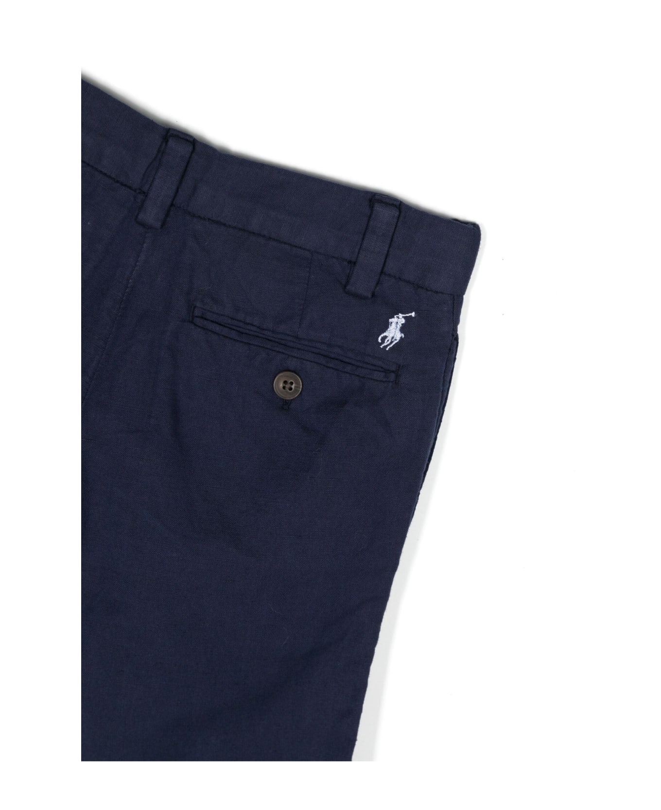 Ralph Lauren Polo Pony Shorts In Navy Blue - Blue ボトムス