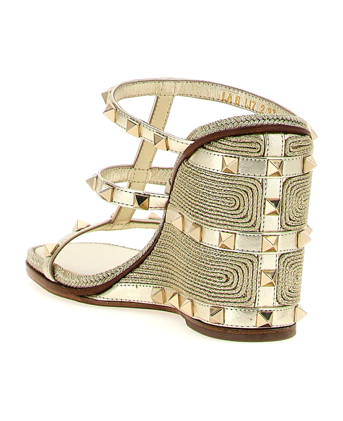 Valentino Garavani 
rockstud
 Sandals - Gold