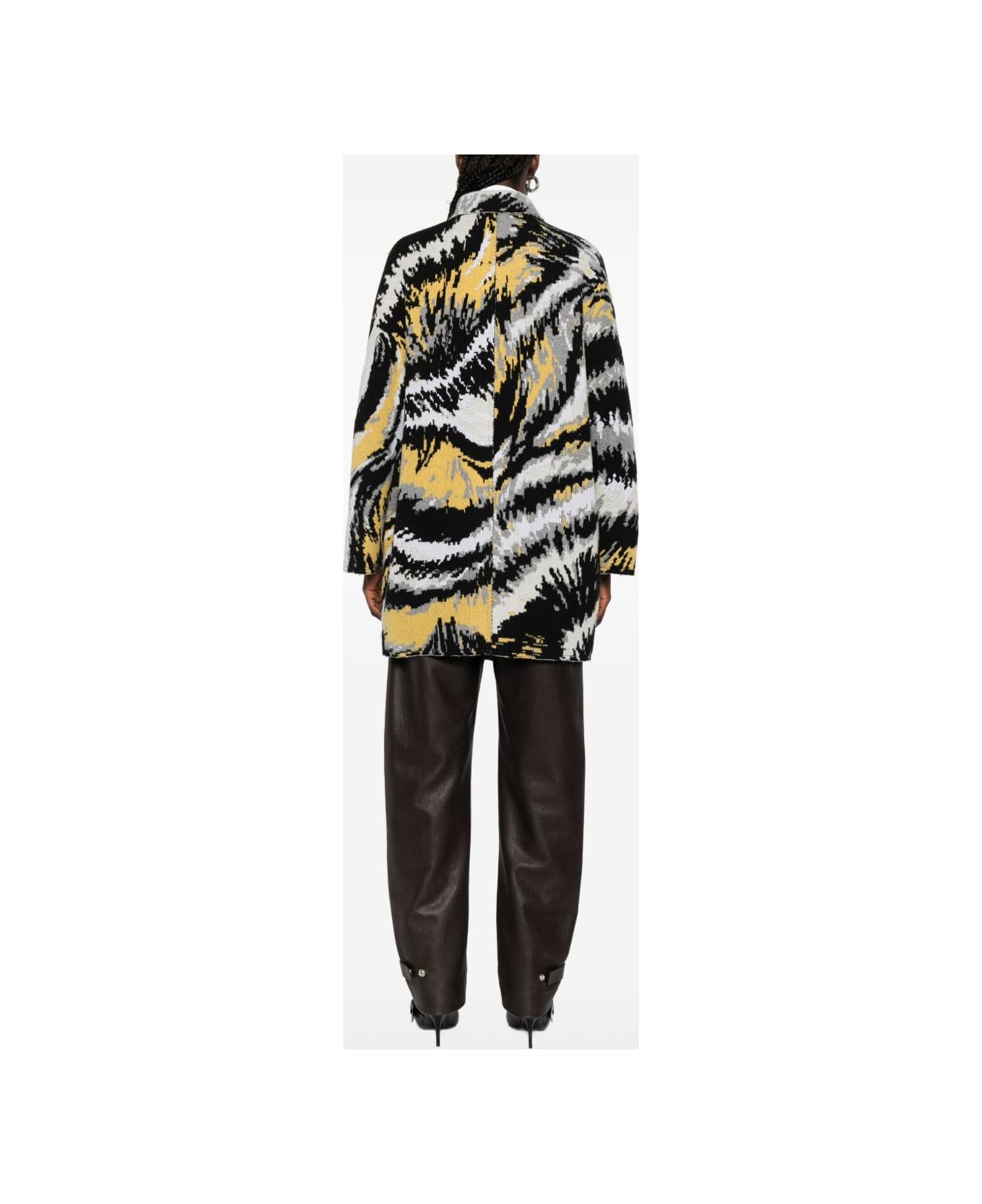 Missoni Wool Caban Coat - Black