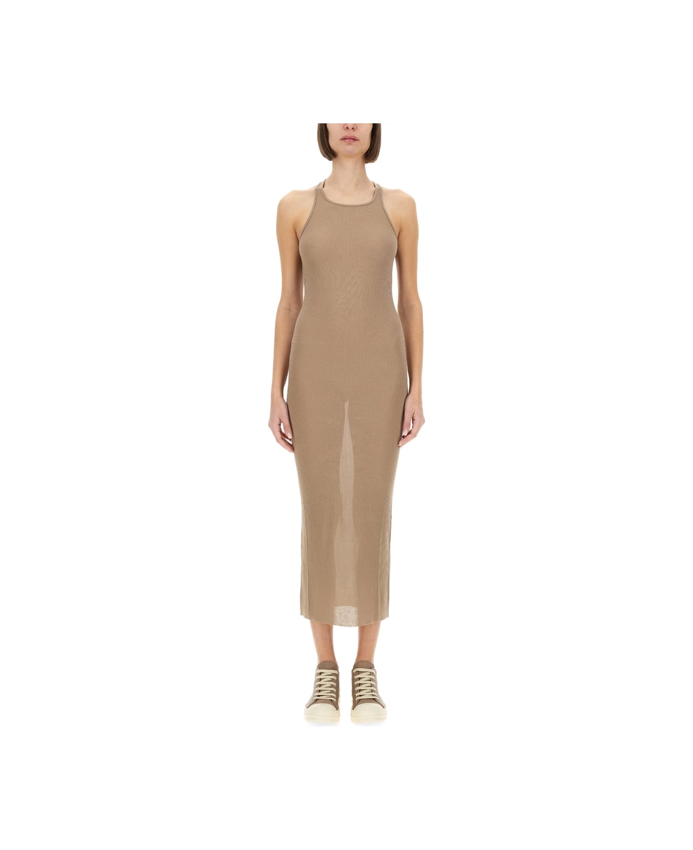 Rick Owens Tank Top Dress - NUDE
