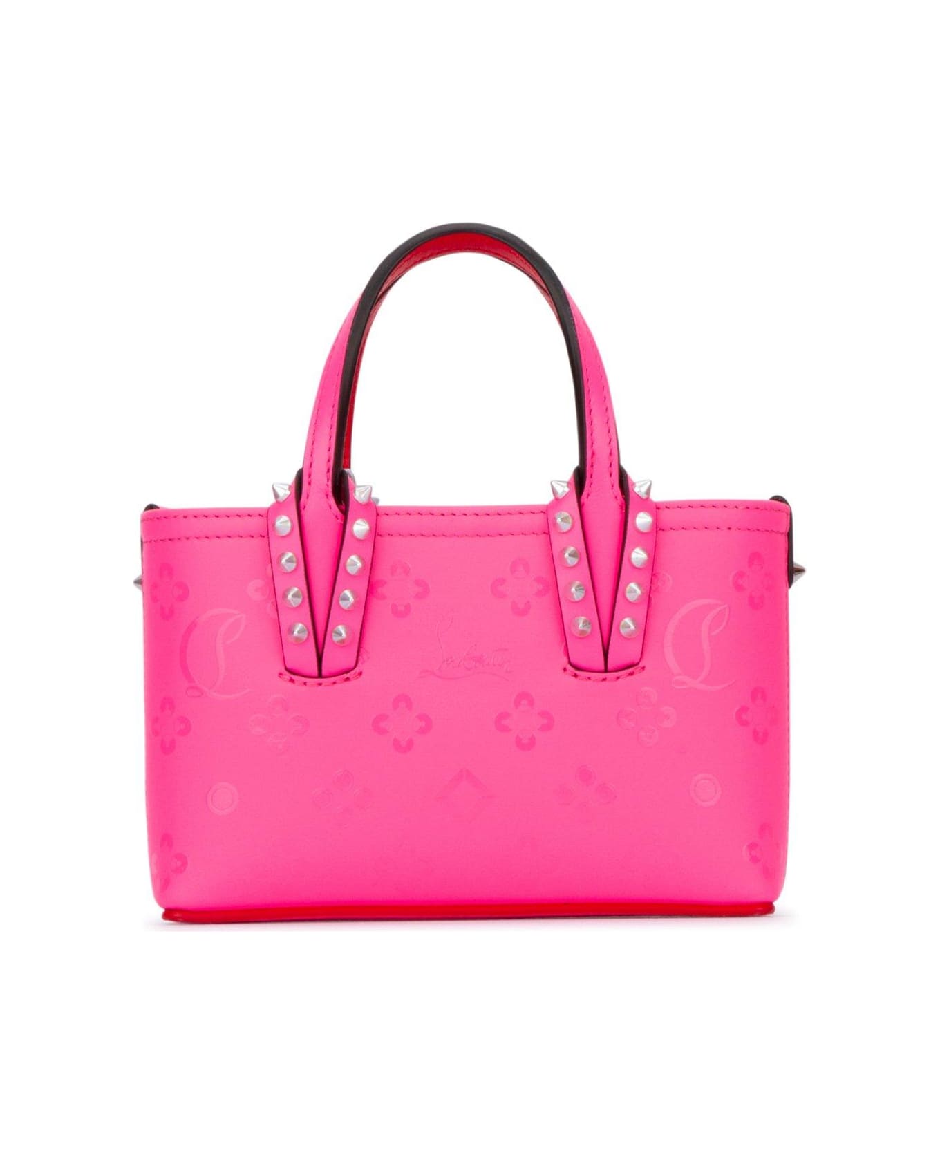 Christian Louboutin Cabata Logo Detailed Tote Bag - Pink トートバッグ