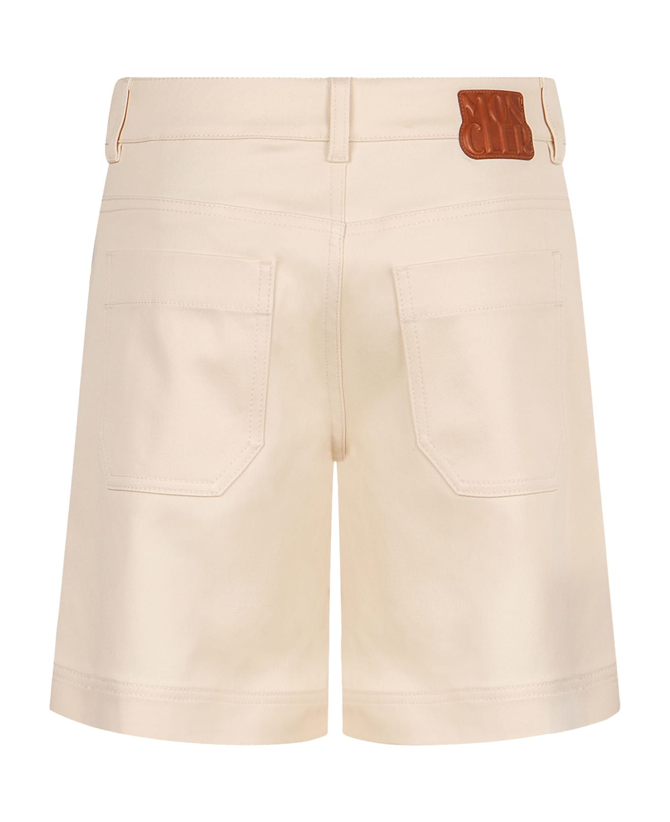 Moncler Denim Shorts - panna