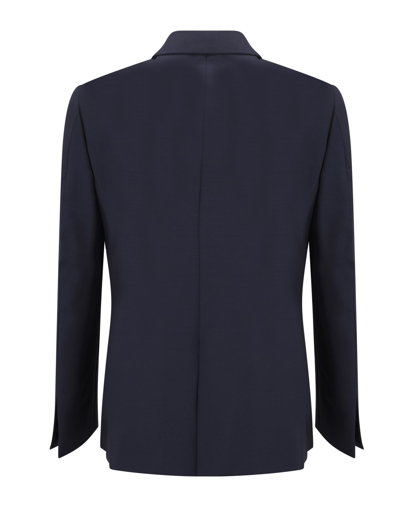 Givenchy Wool Blend Single-breast Jacket - blue