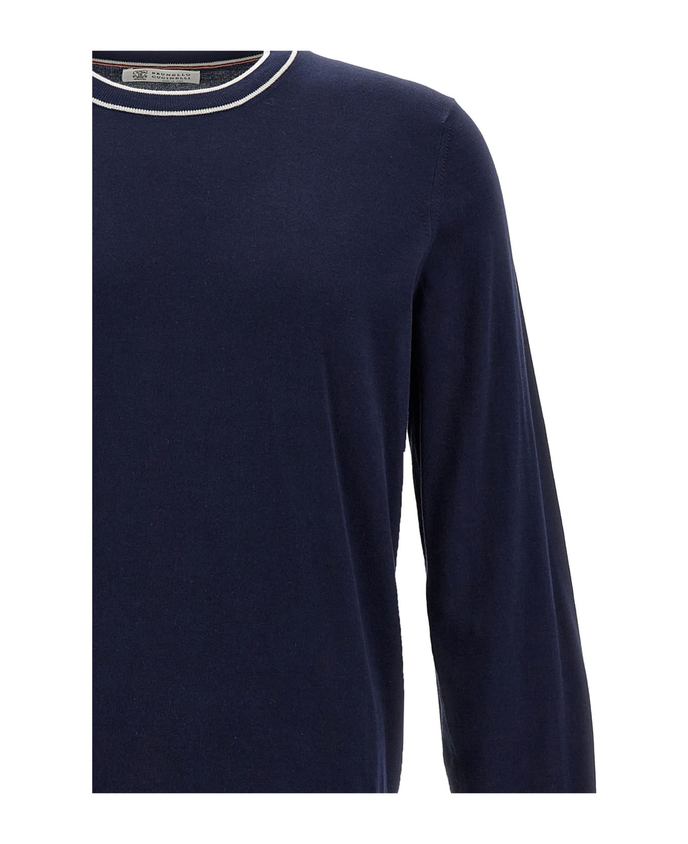Brunello Cucinelli Crewneck Sweater - Blue