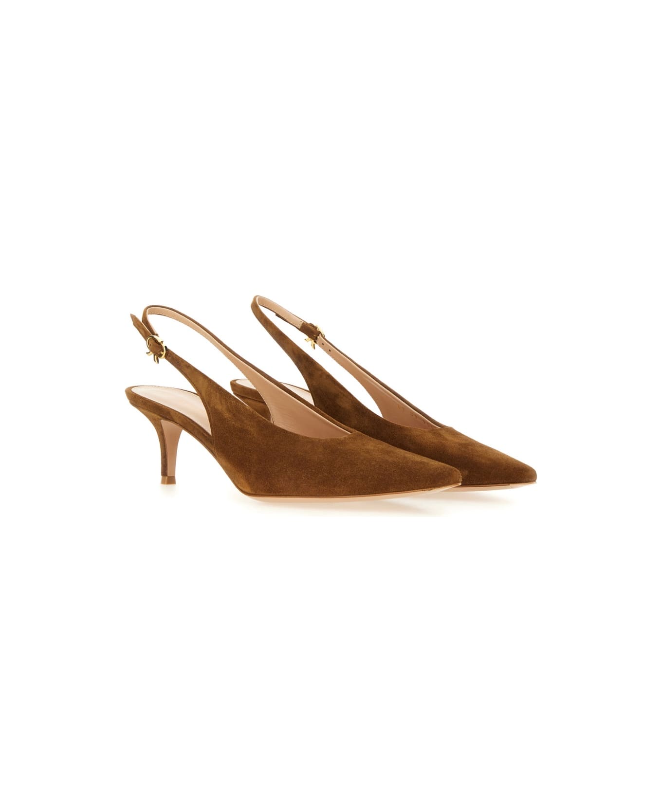 Gianvito Rossi Slingback "robbie" - BROWN
