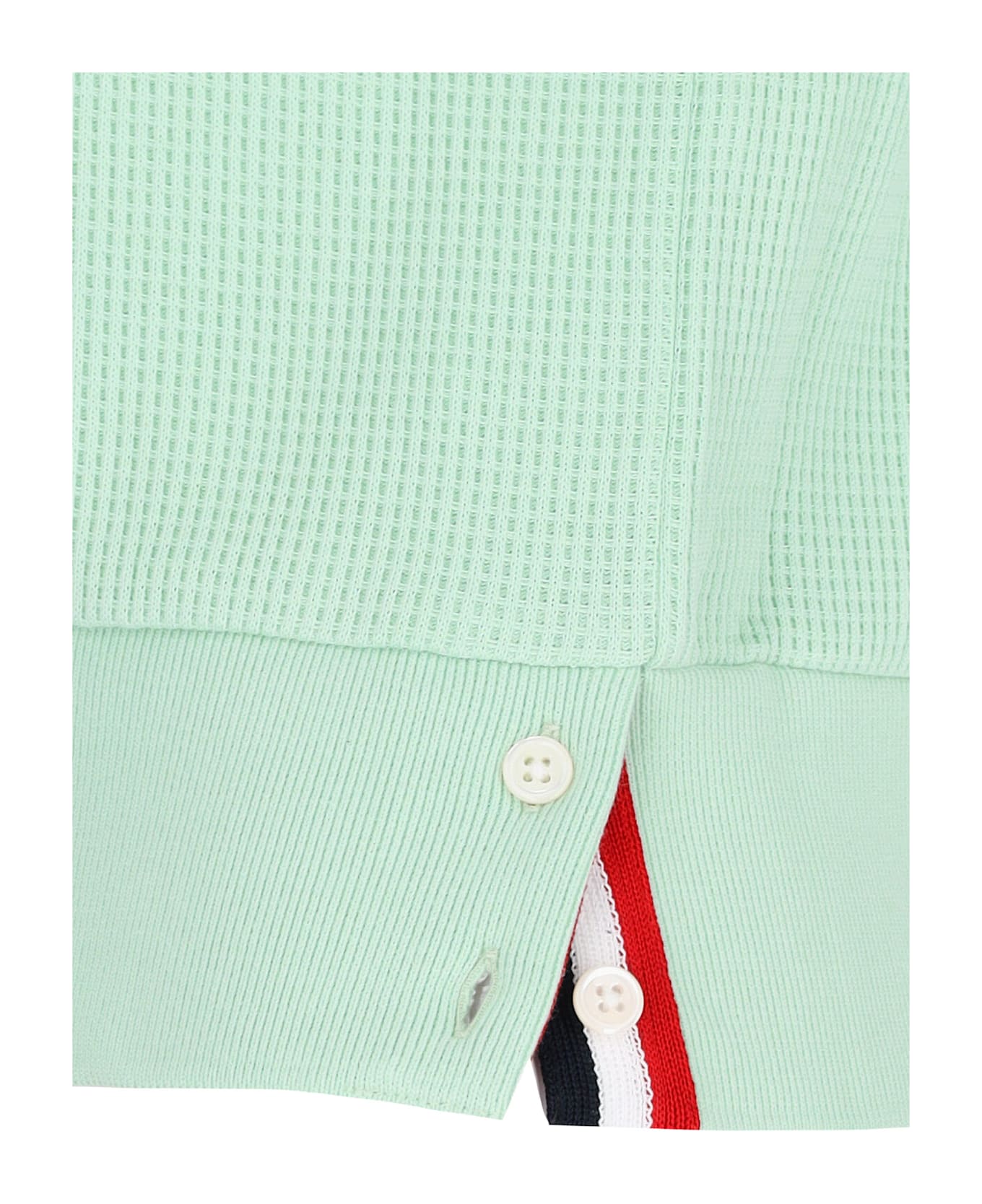 Thom Browne 
4-bar
 Crew Neck Sweatshirt - Green