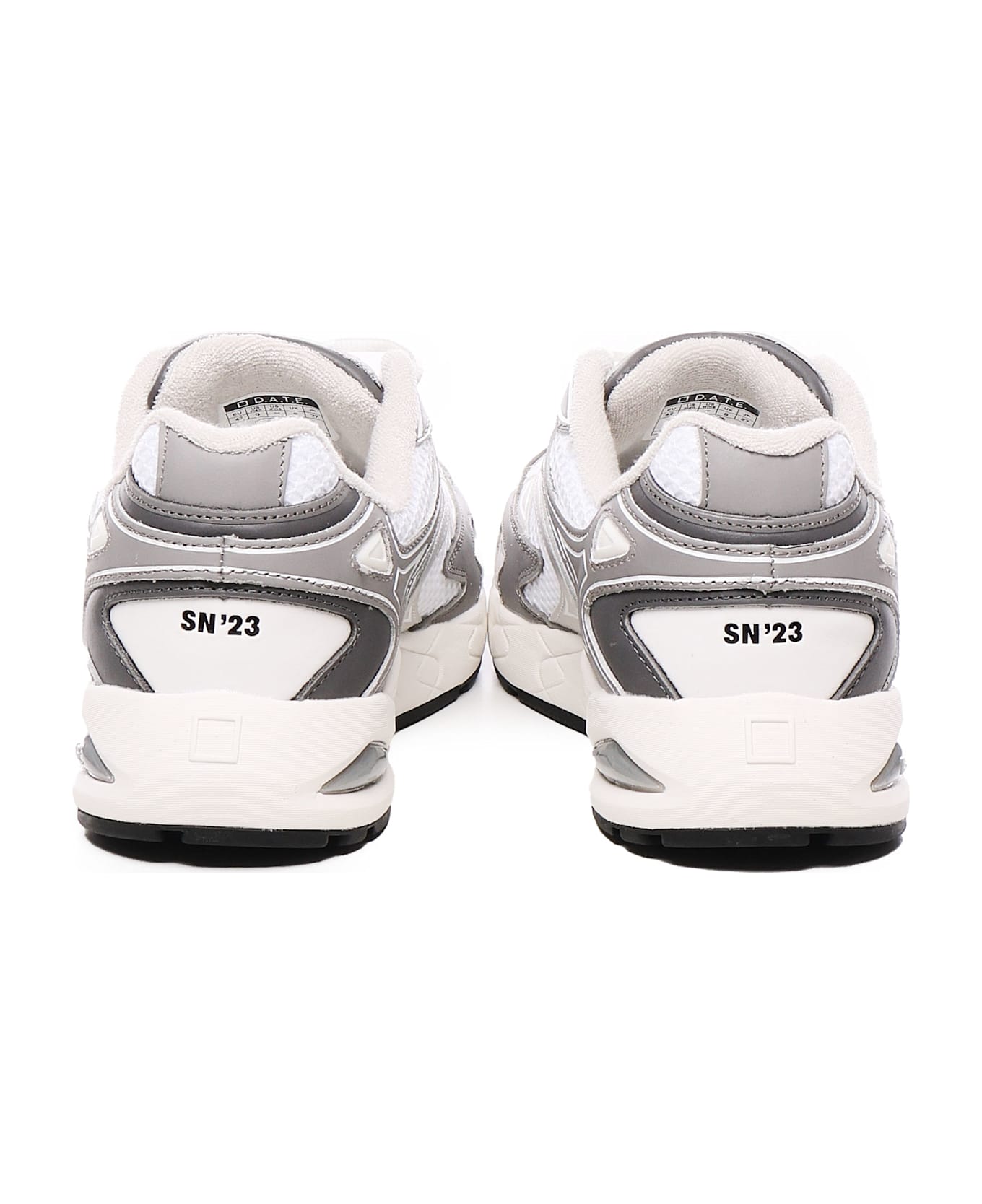 D.A.T.E. Sn23 Next Sneakers - WHITE-GREY