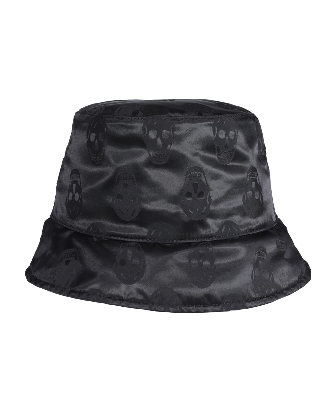 Alexander McQueen Skull Bucket Hat - Nero