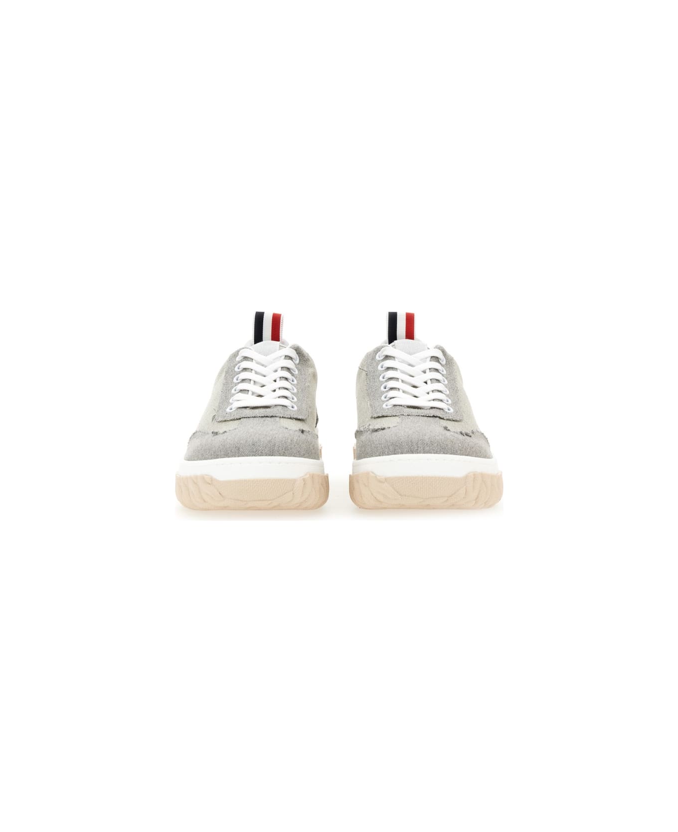 Thom Browne Cotton Sneaker - GREY