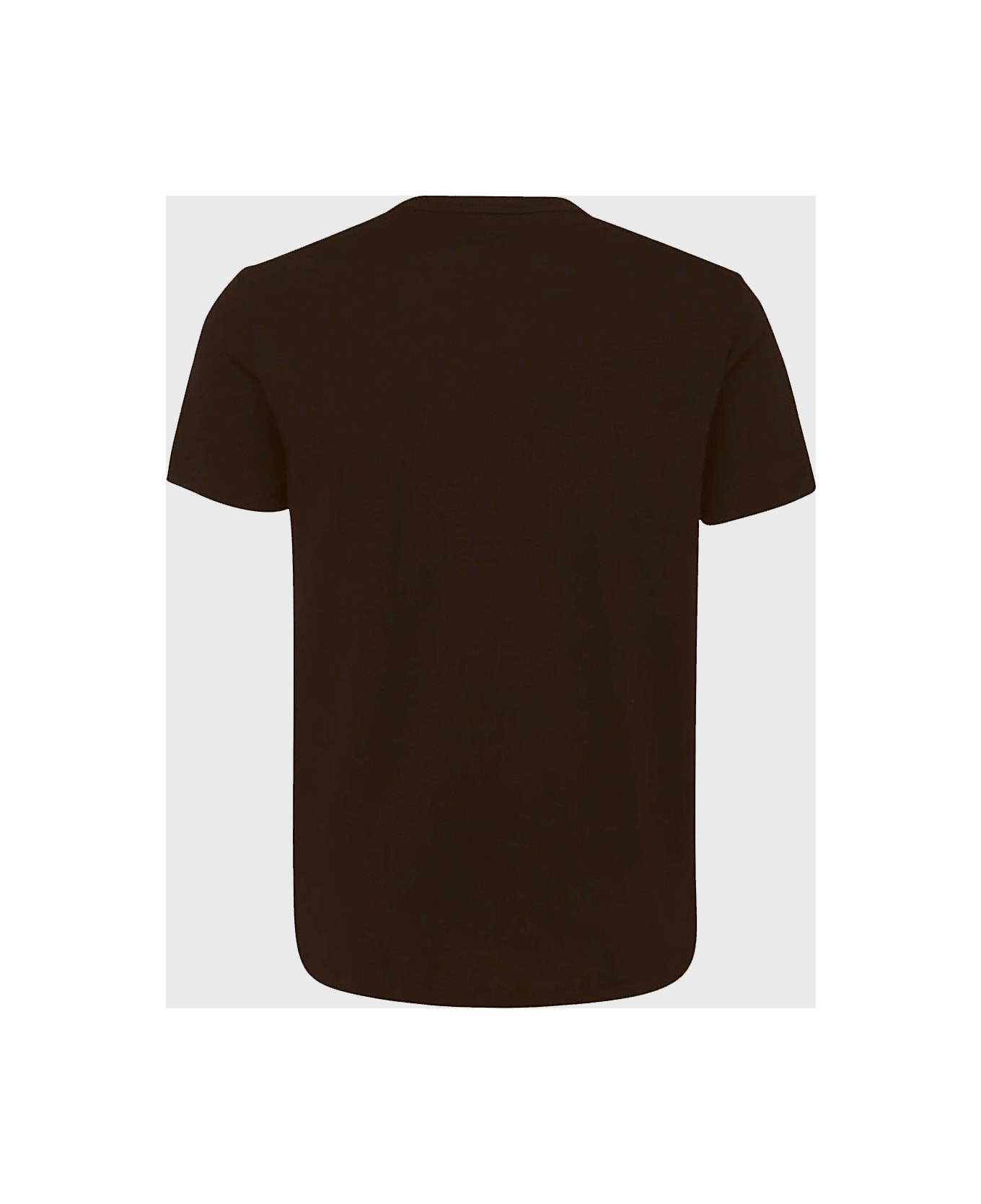 Tom Ford Ebony Cotton Blend T-shirt - Ebony