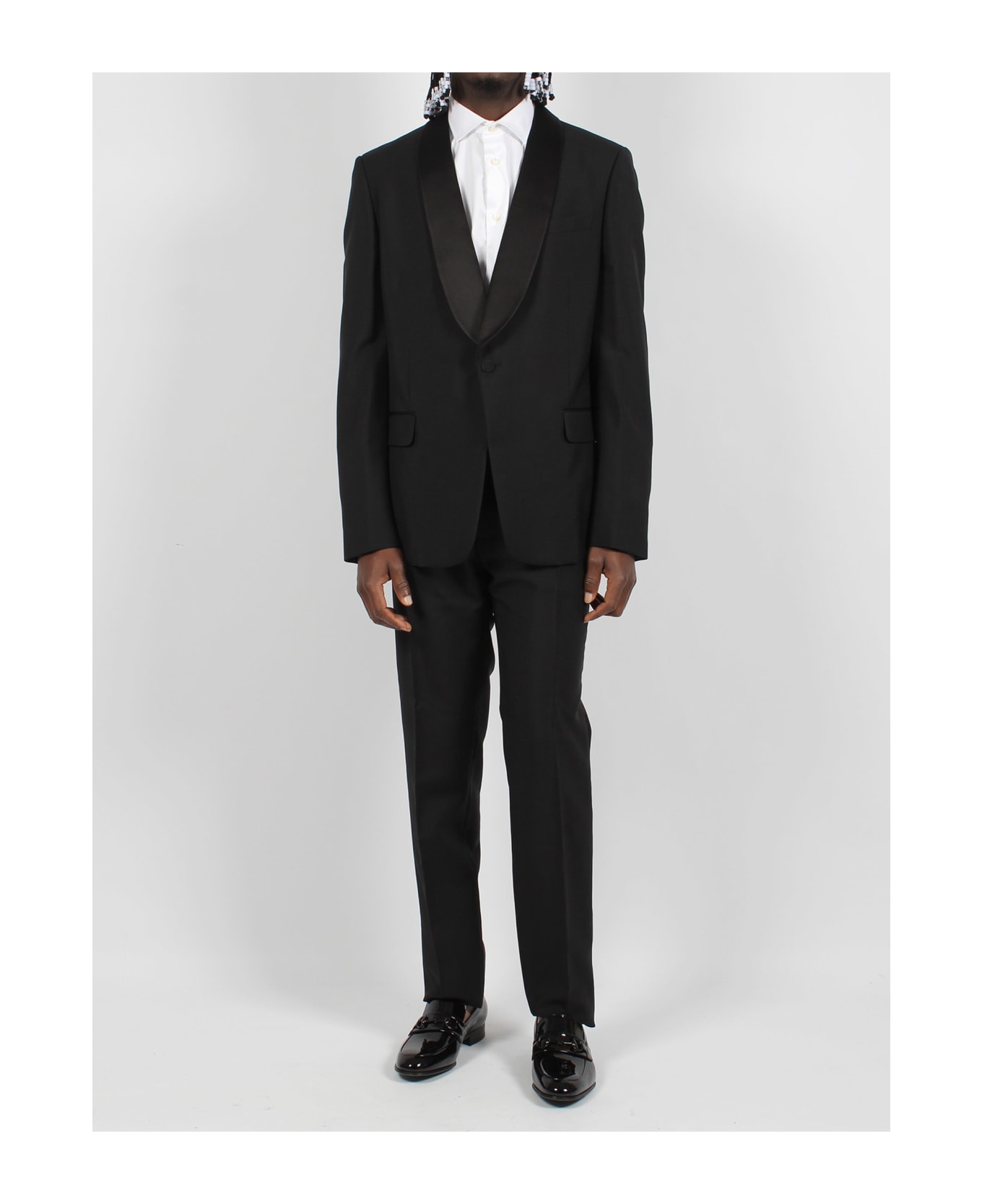 Gucci Slim Fit Wool Suit - Black