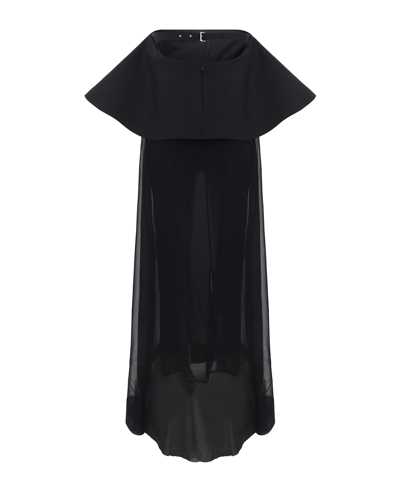 Jacquemus La Robe Vela Long Dress - Black