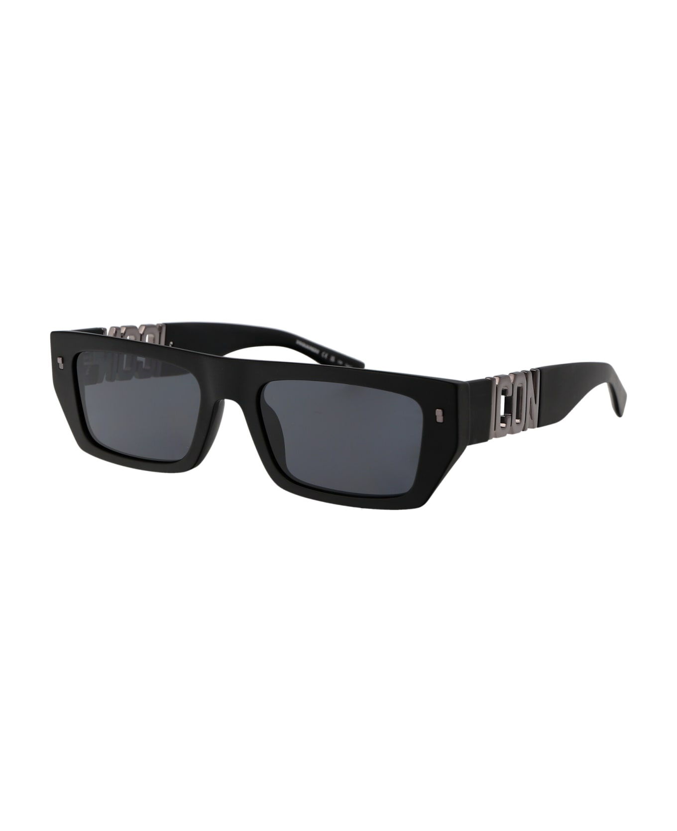 Dsquared2 Eyewear Icon 0011/s Sunglasses - 003IR MATTE BLACK サングラス