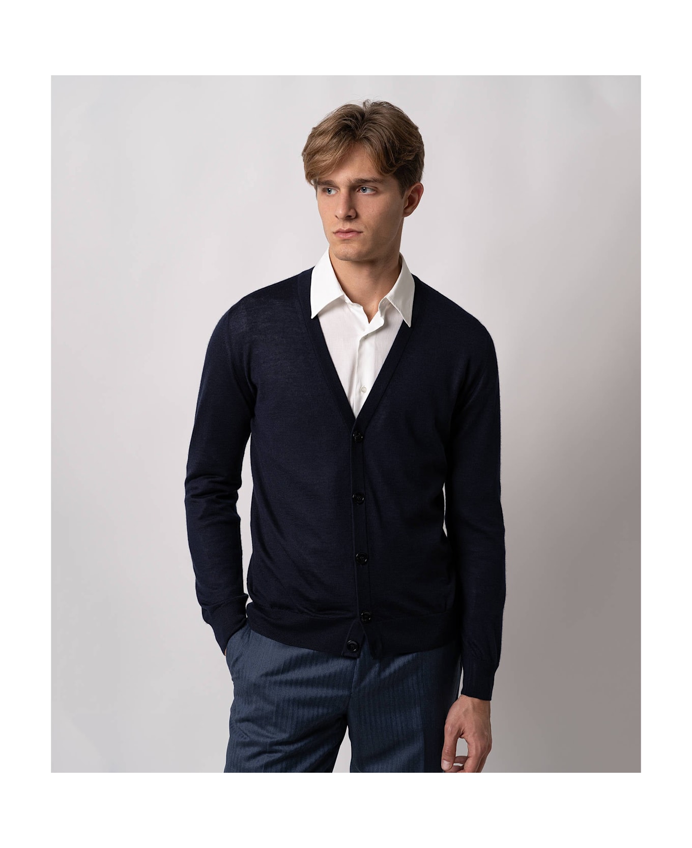 Larusmiani Cardigan Spirit 54 Cardigan - Blue