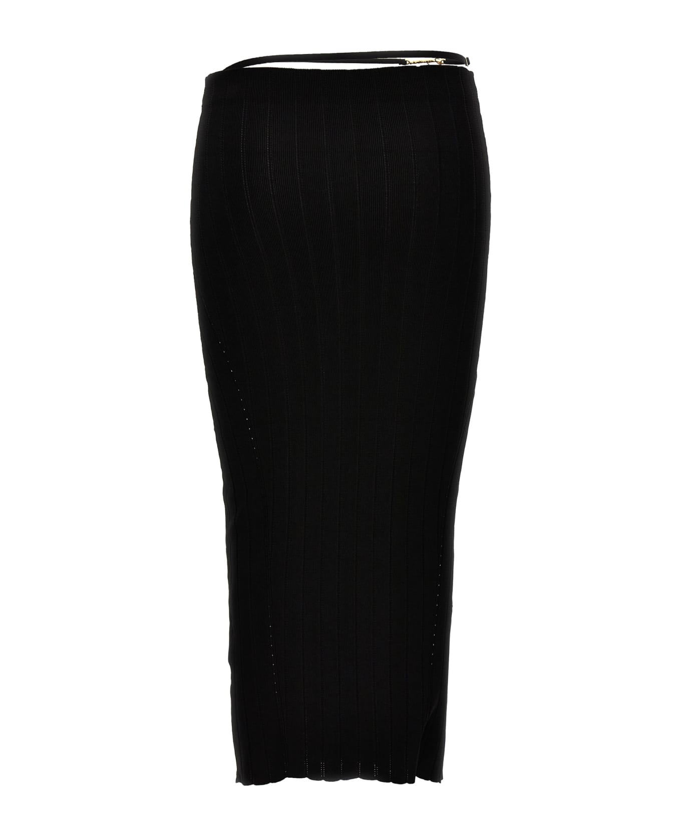 Jacquemus 'la Jupe Pralù' Skirt - Black  