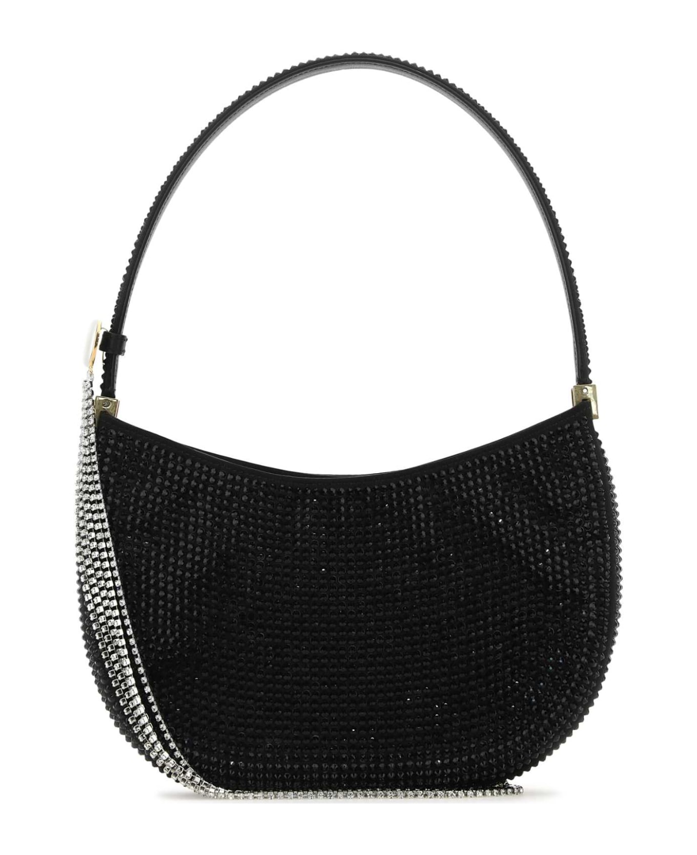 Magda Butrym Embellished Leather Vesna Handbag - BLACK