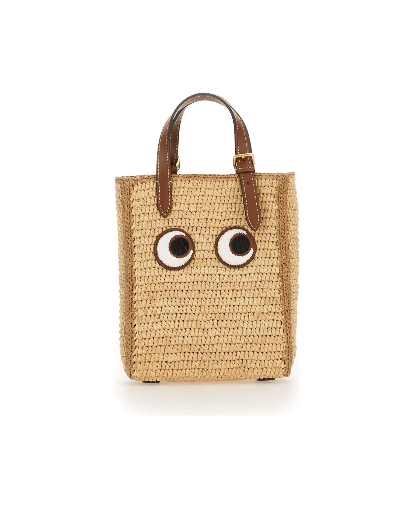 Anya Hindmarch "eyes" Tote Bag - BEIGE