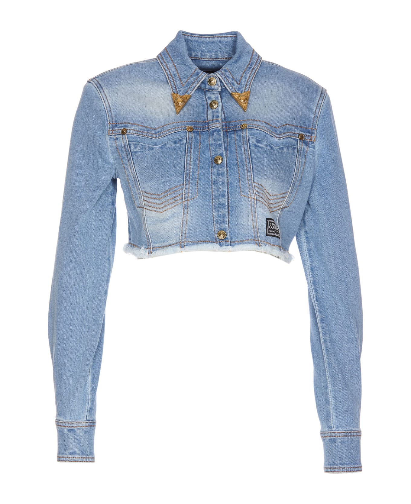 Versace Jeans Couture Denim Jacket - Blue