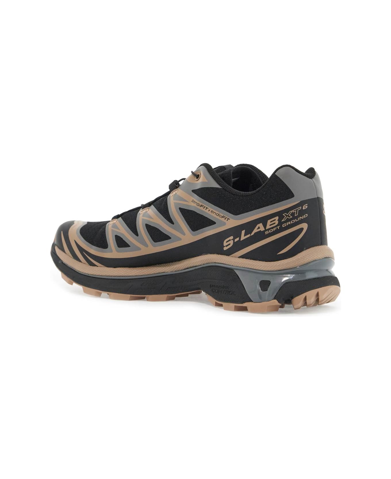 Salomon Xt-6 Sneakers - BLACK PORTABELLA PEWTER (Black)