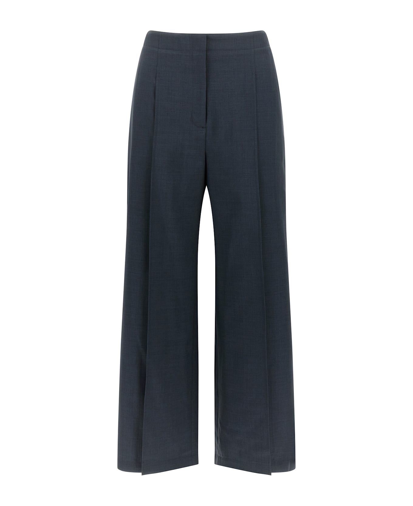 Theory 'deep Pleat' Pants - Blue