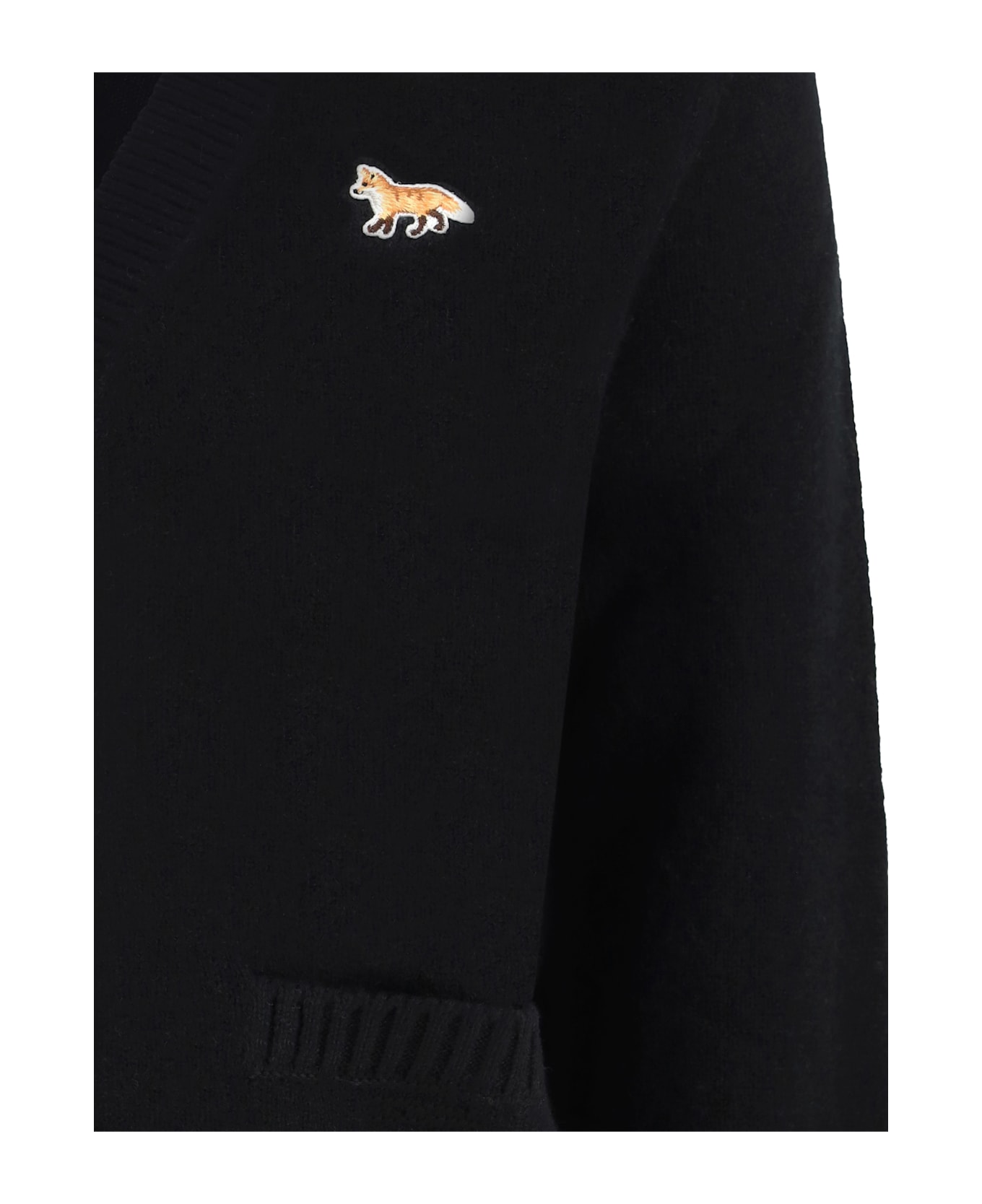 Maison Kitsuné Cardigan - BLACK