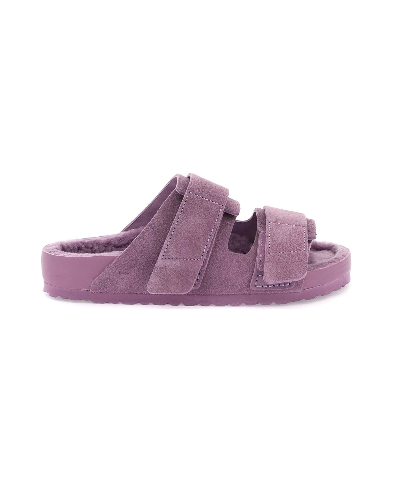 Birkenstock Uji Slides - MAUVE (Purple) サンダル