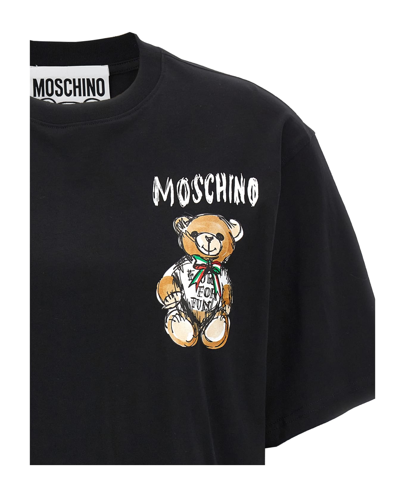 Moschino 'teddy Bear' T-shirt - Nero Tシャツ