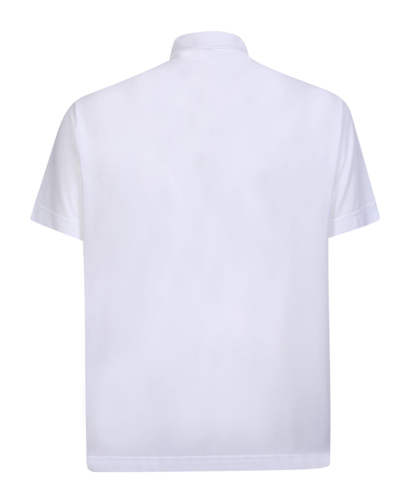 Zanone White Polo Shirt - White